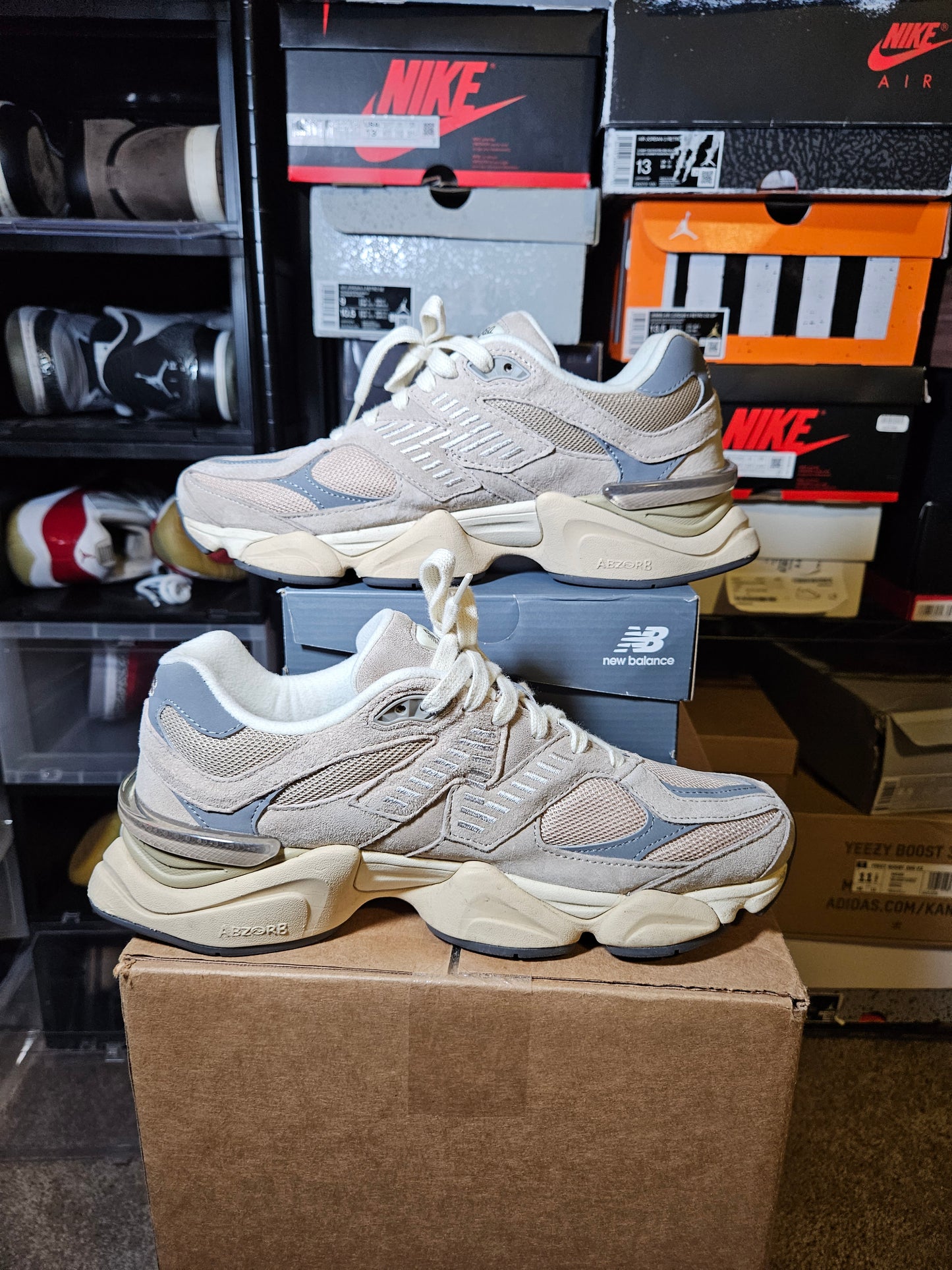 Size 9 - New Balance 9060 Driftwood Castlerock