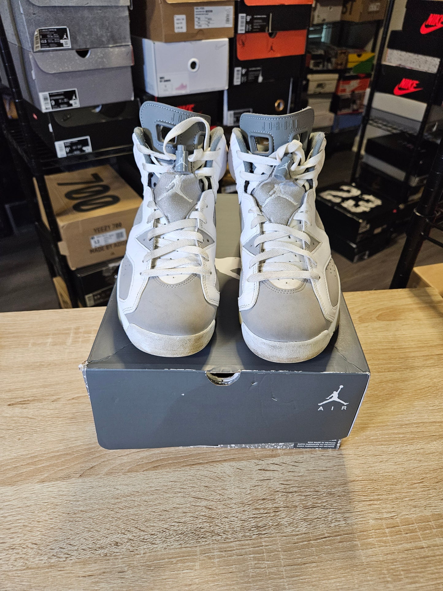 Size 8.5 - AJ 6 Retro Low Cool Grey