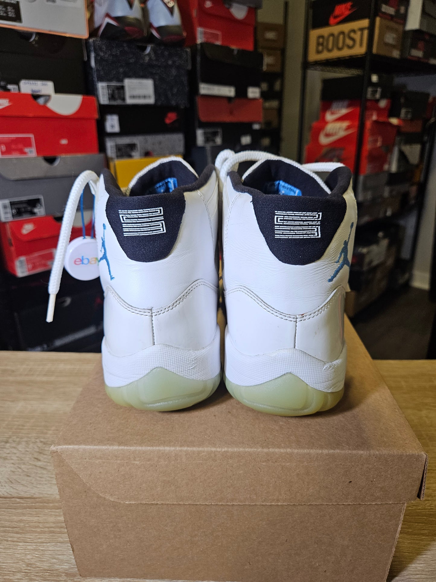Size 9.5 - AJ 11 Retro High Legend Blue