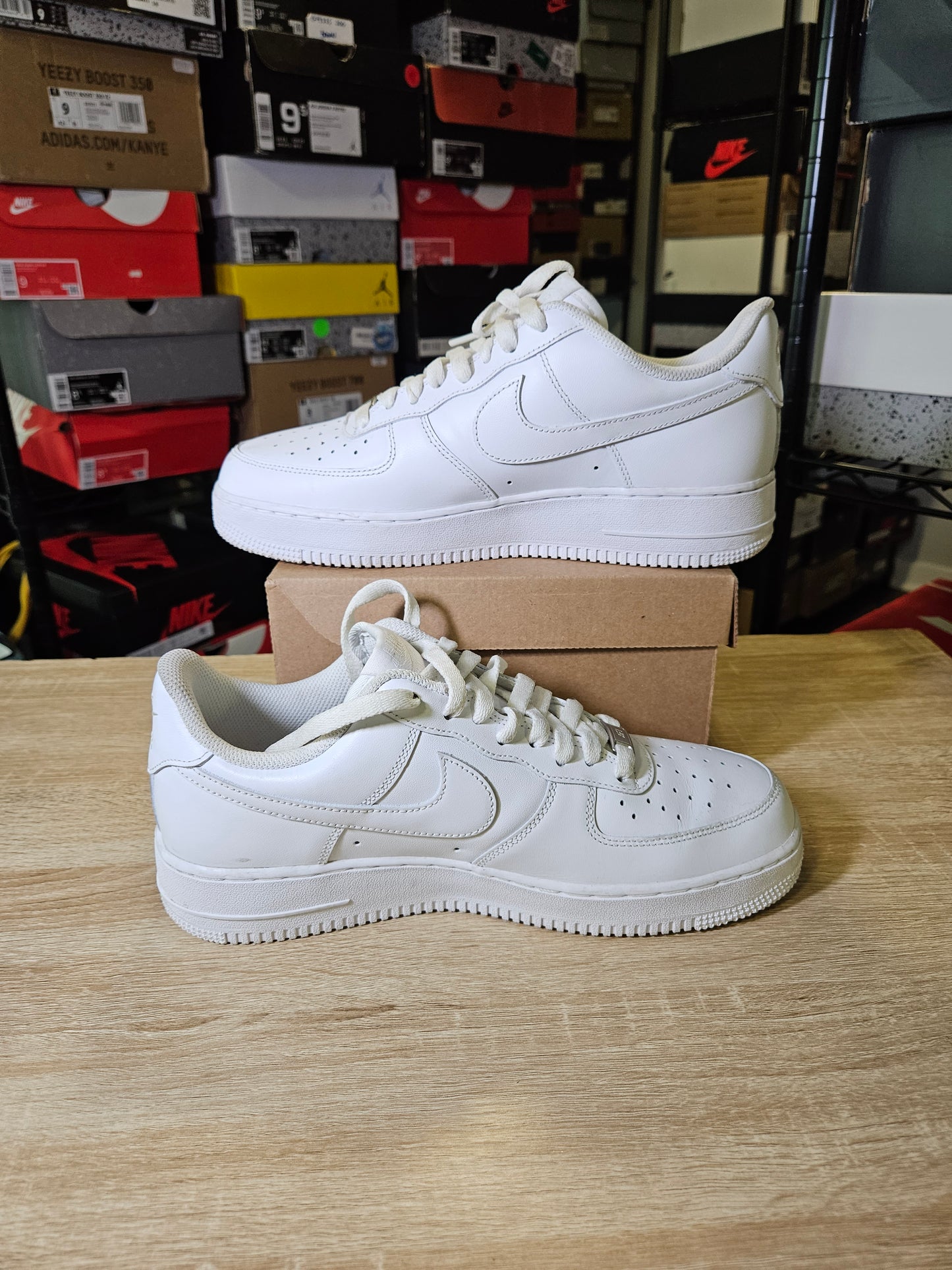 Size 9 - AF1 White