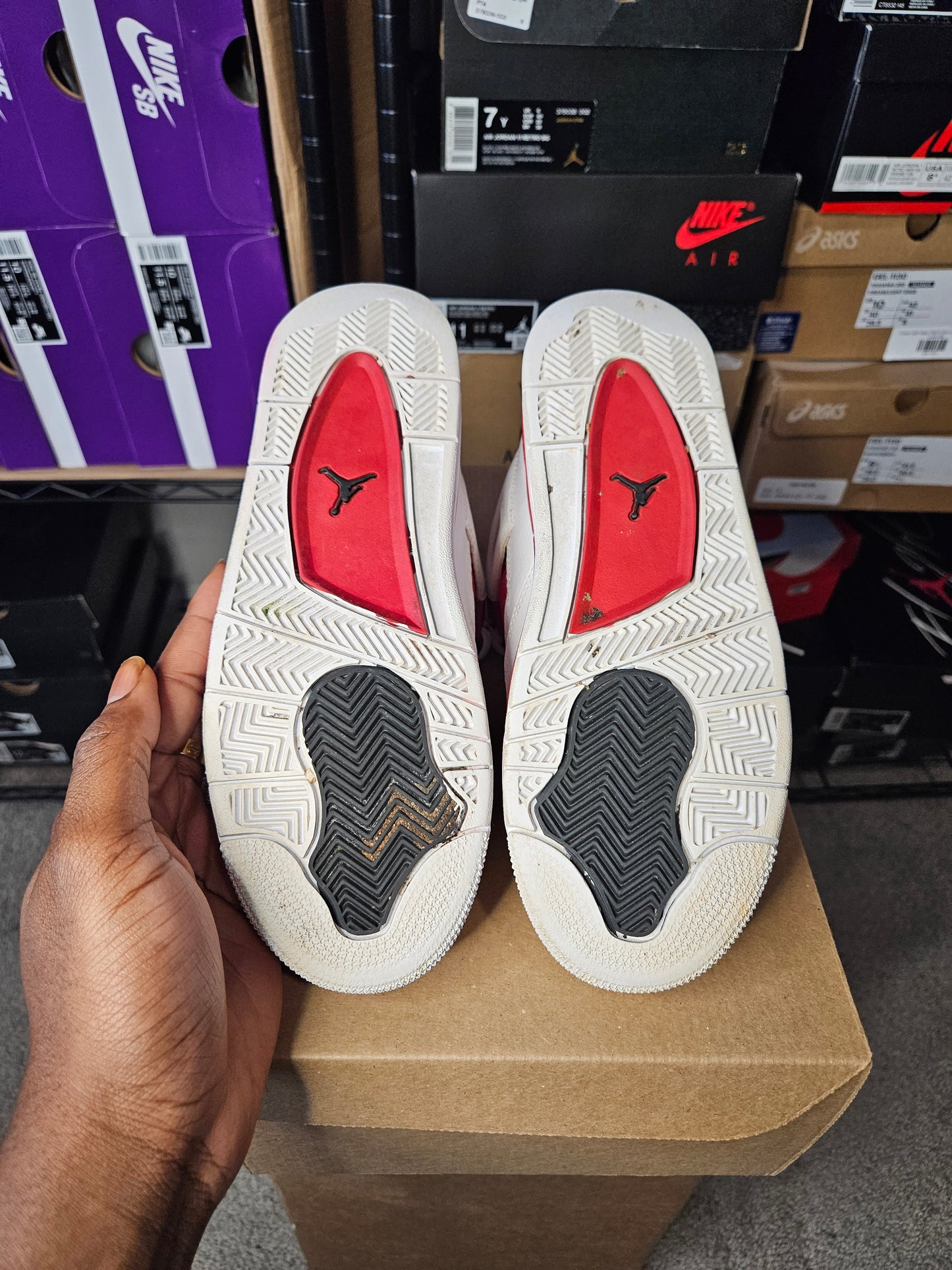 Size 7 - AJ 4 Retro alternate 89 2016