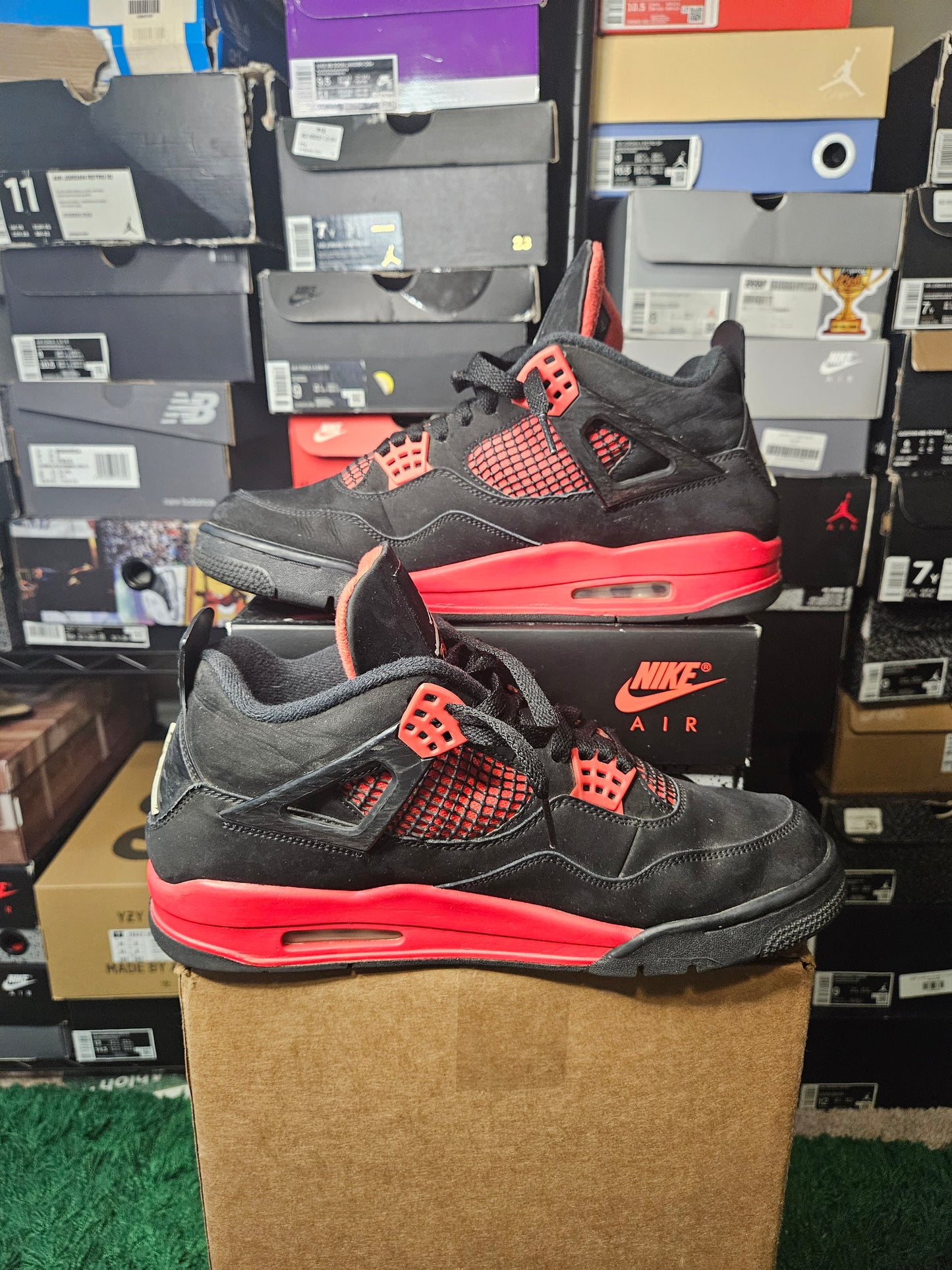 Size 11 - AJ 4 Retro Mid Red Thunder