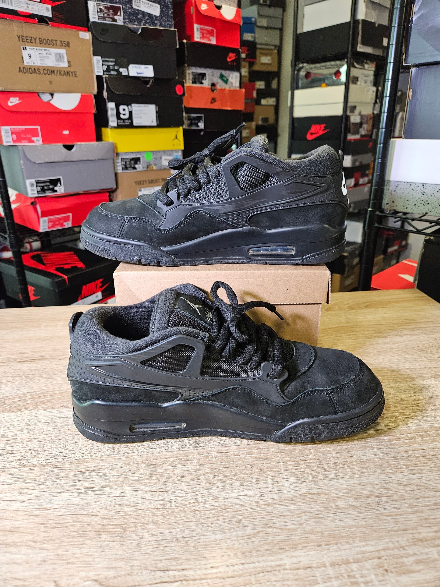 Size 10 - AJ 4 RM Black Cat