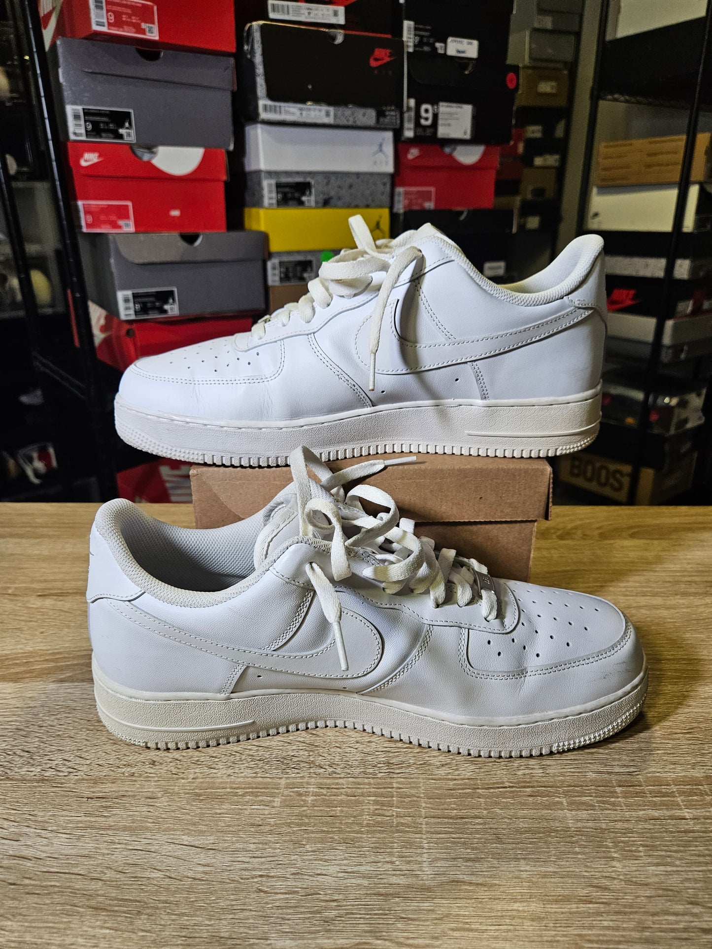 Size 13 - AF 1 White
