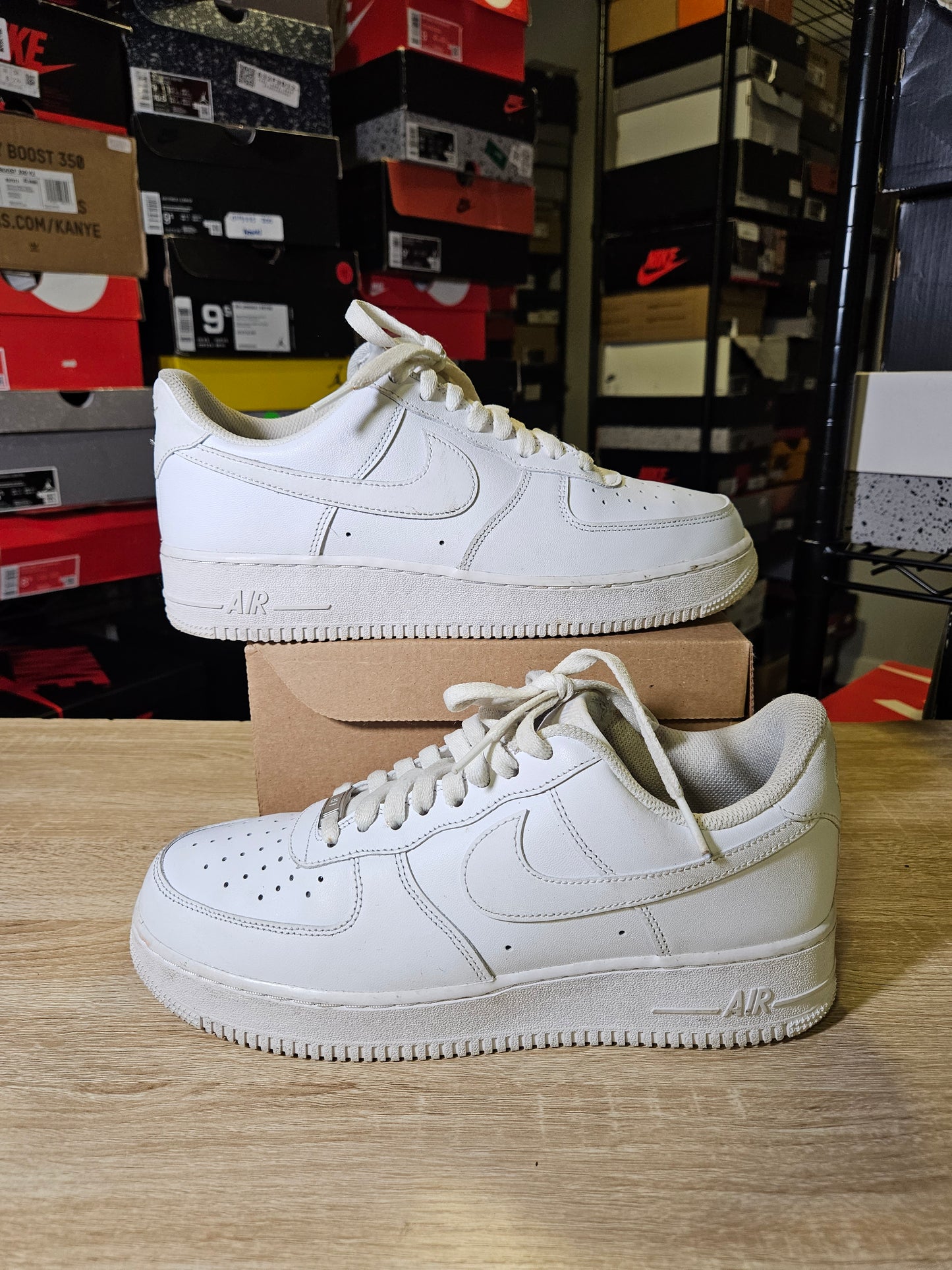 Size 9 - Air Force 1 White