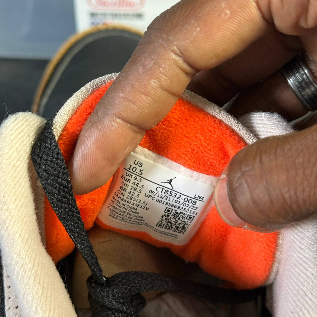 Size 10.5 - AJ 3 Desert Elephant
