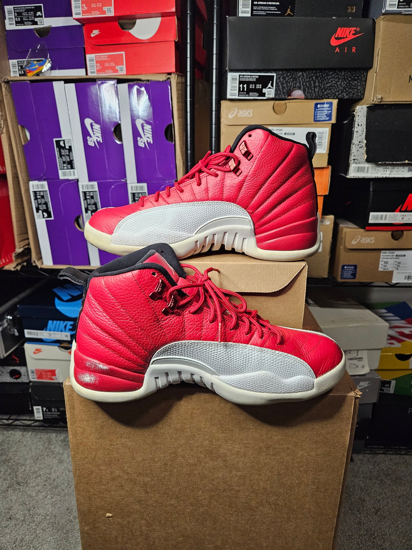 Size 10.5 - AJ 12 Retro Gym Red