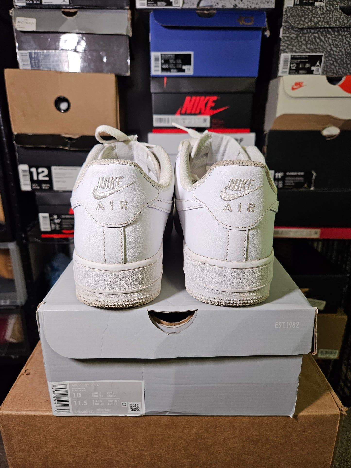 Size 10 - AF 1 White