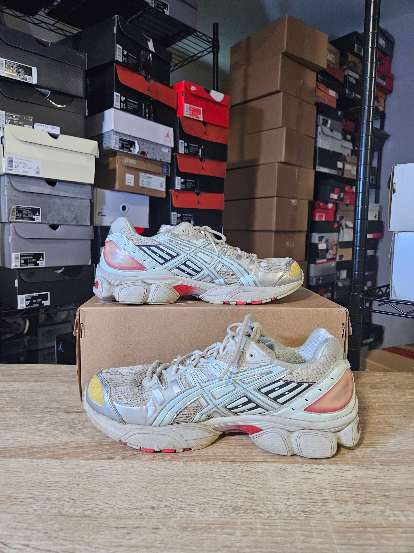 Size 12 - ASICS Kiko Kostadinov x UB5-S Gel Nimbus 9 Glacier Grey Soothing Sea