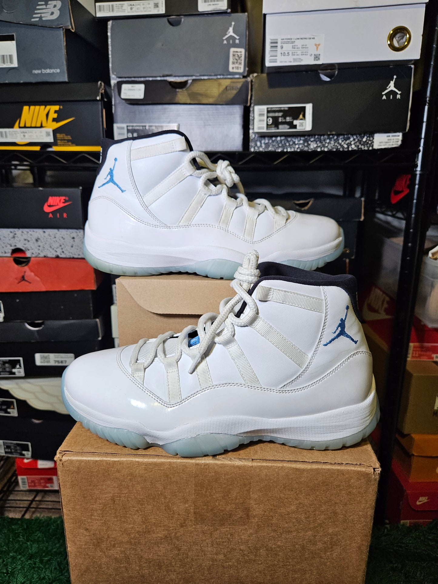 Size 10 - AJ 11 Retro High Legend Blue 2014