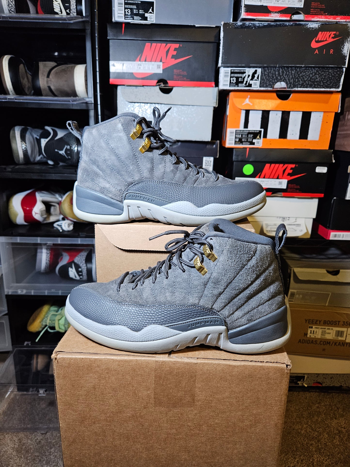 Size 9 - AJ 12 Retro Dark Grey