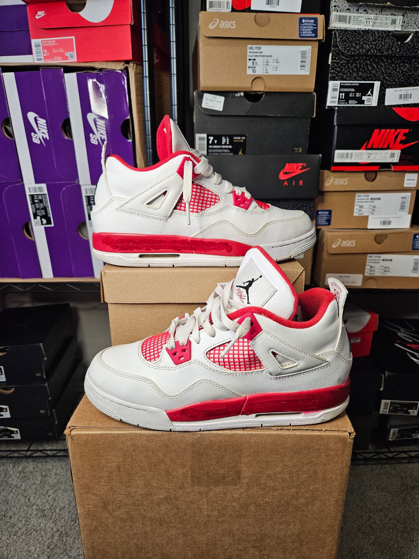 Size 7 - AJ 4 Retro alternate 89 2016
