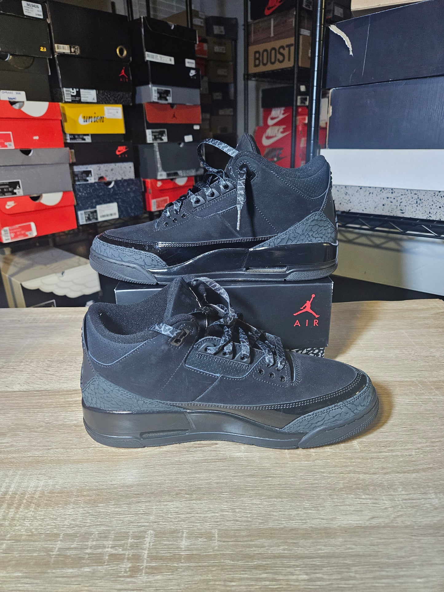 Size 10 - AJ 3 Retro 2025 Black Cat