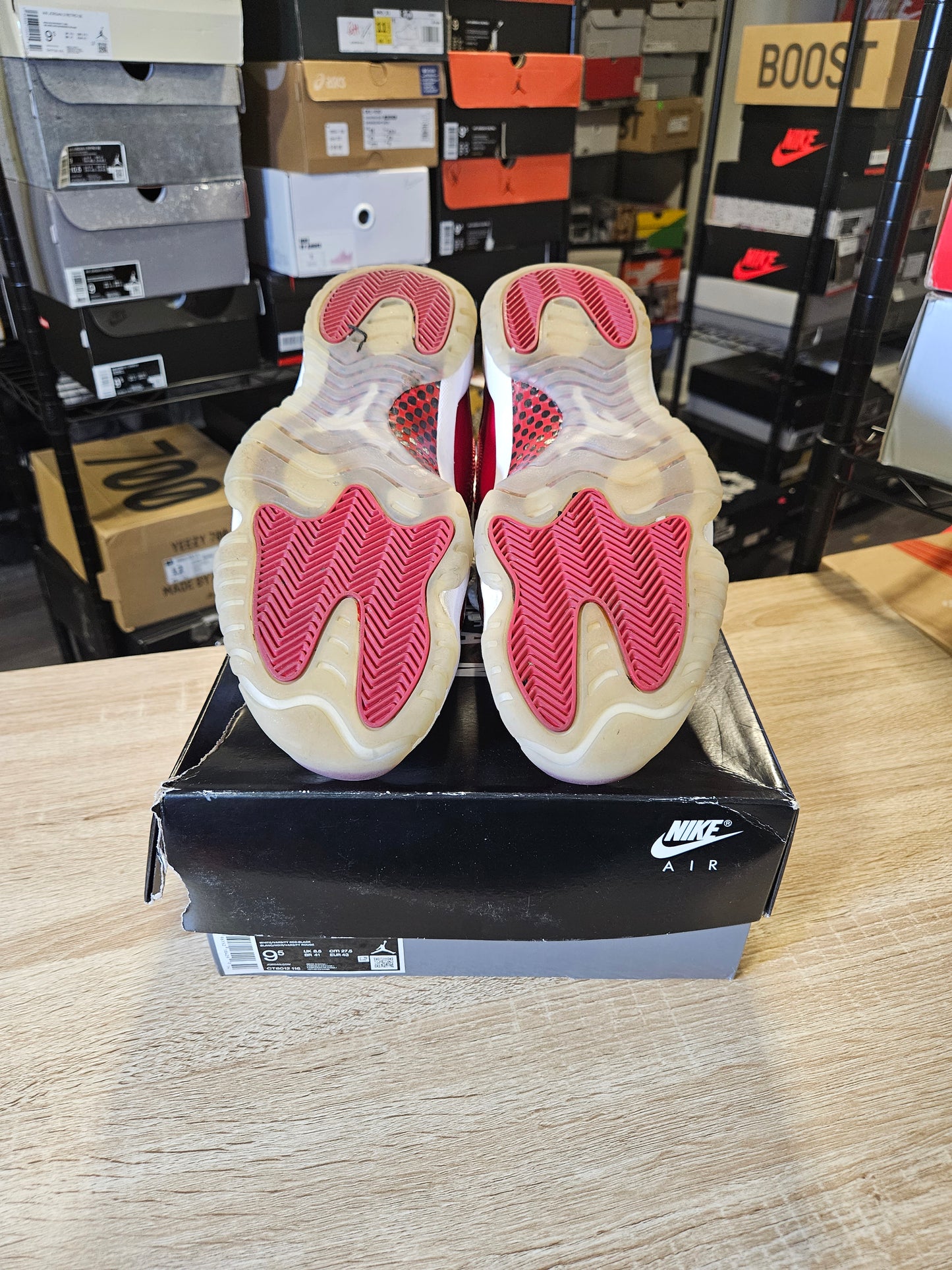 Size 9.5 - AJ 11 Retro High Cherry