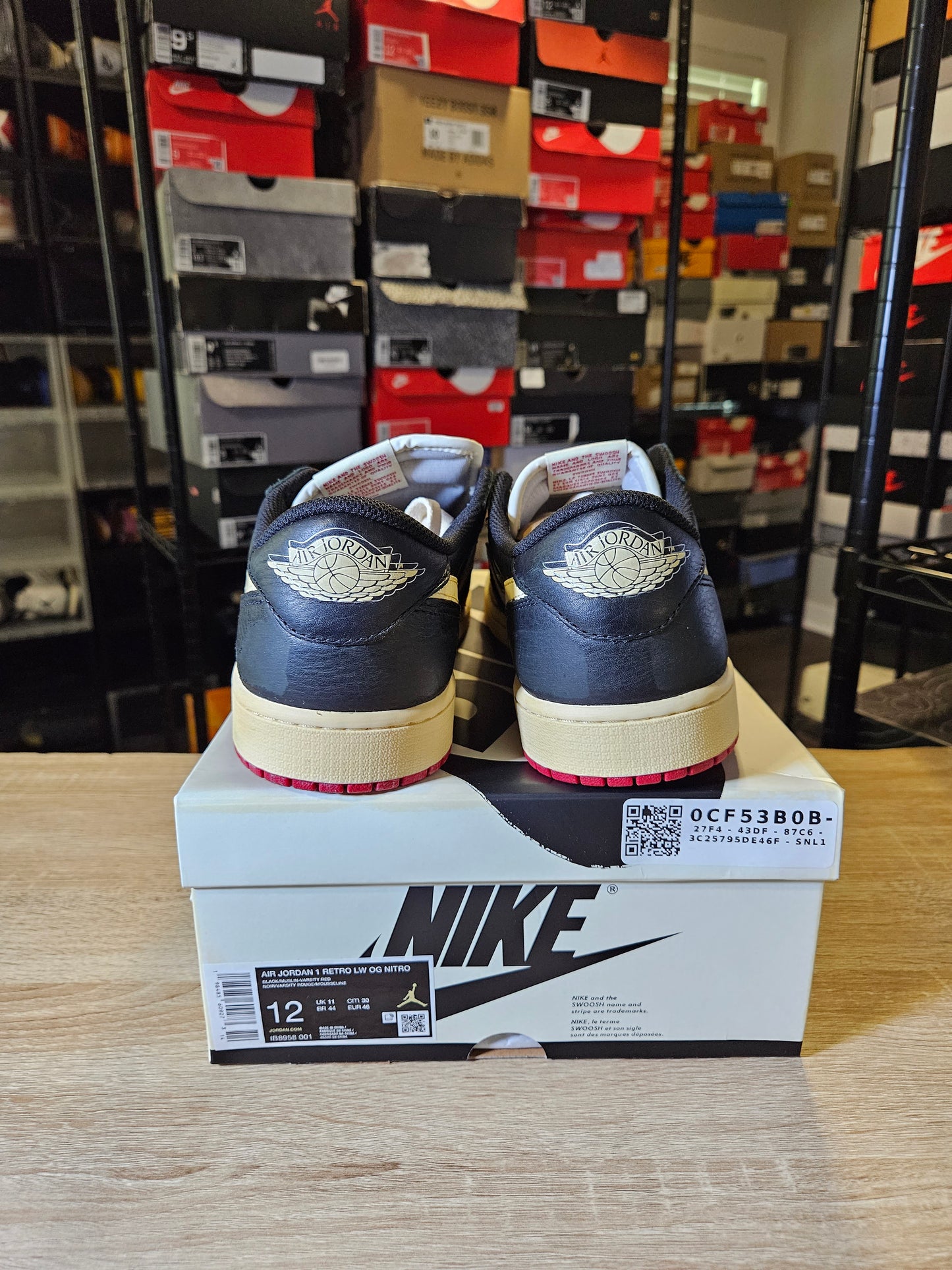 Size 12 - Nigel Sylvester x AJ 1 OG Low Better With Time