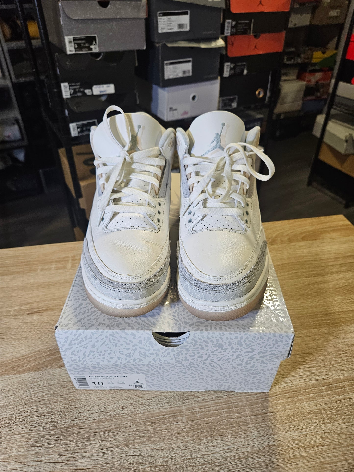 Size 10 - AJ 3 Retro SE Craft Ivory