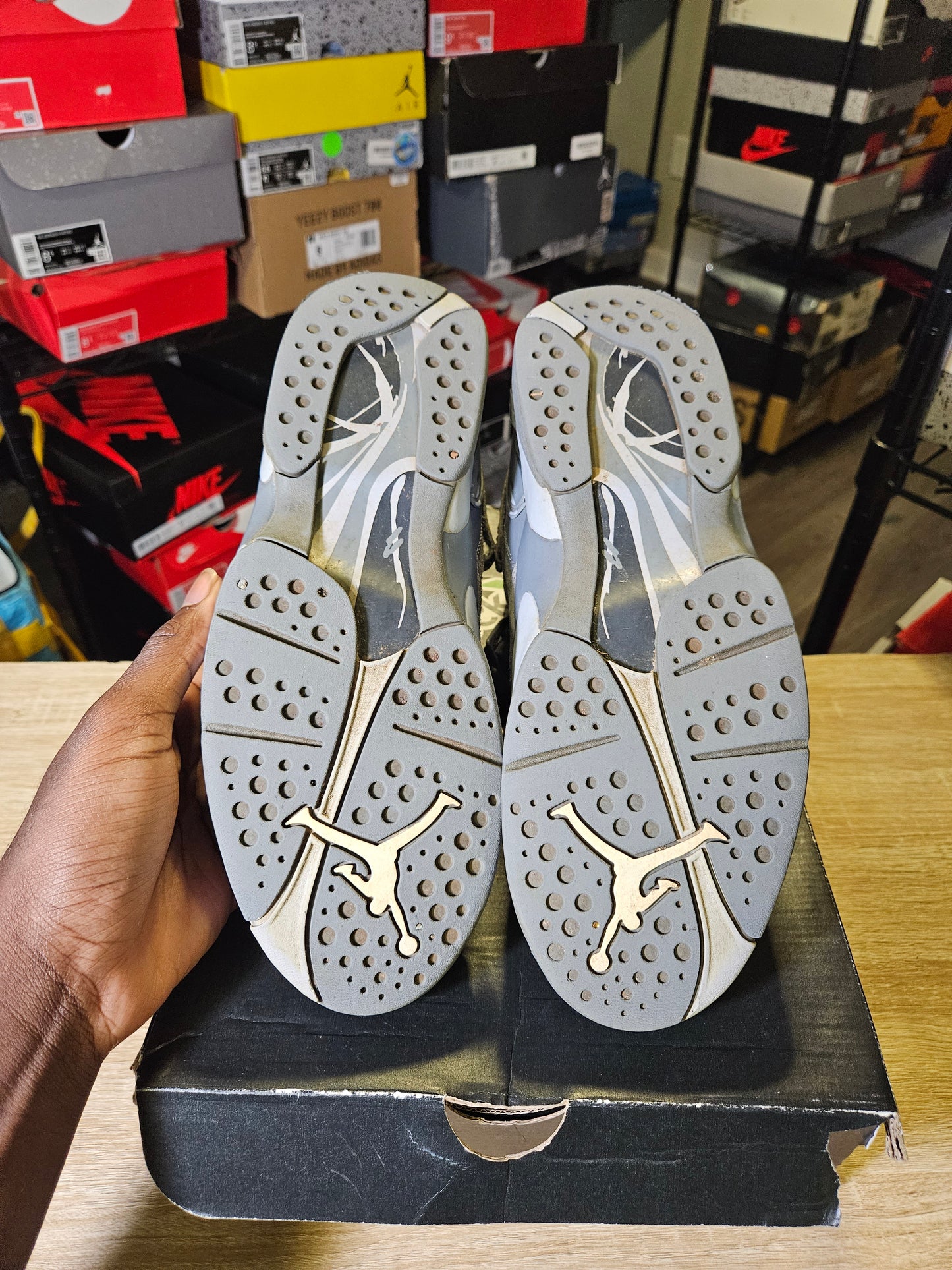 Size 9.5 - AJ 8 Retro Cool Grey