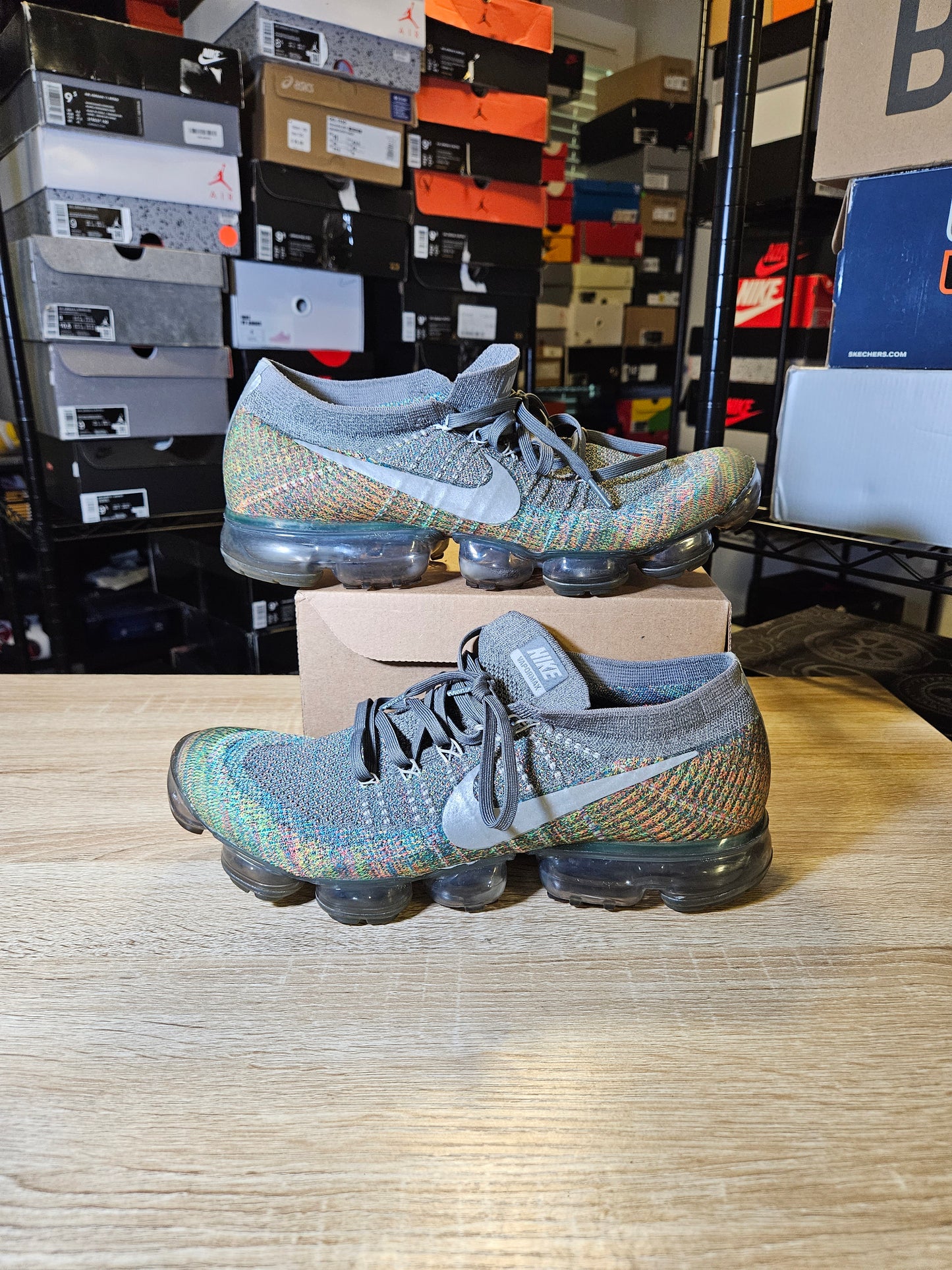 Size 12 - Air VaporMax Grey Multi