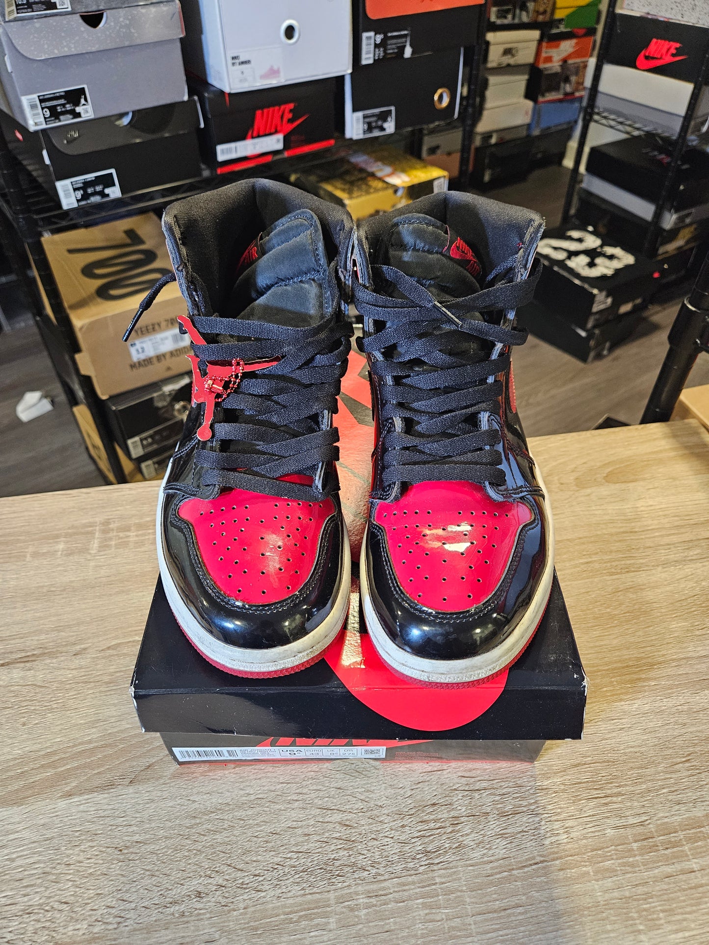Size 9.5 - AJ 1 Retro OG High Patent Bred