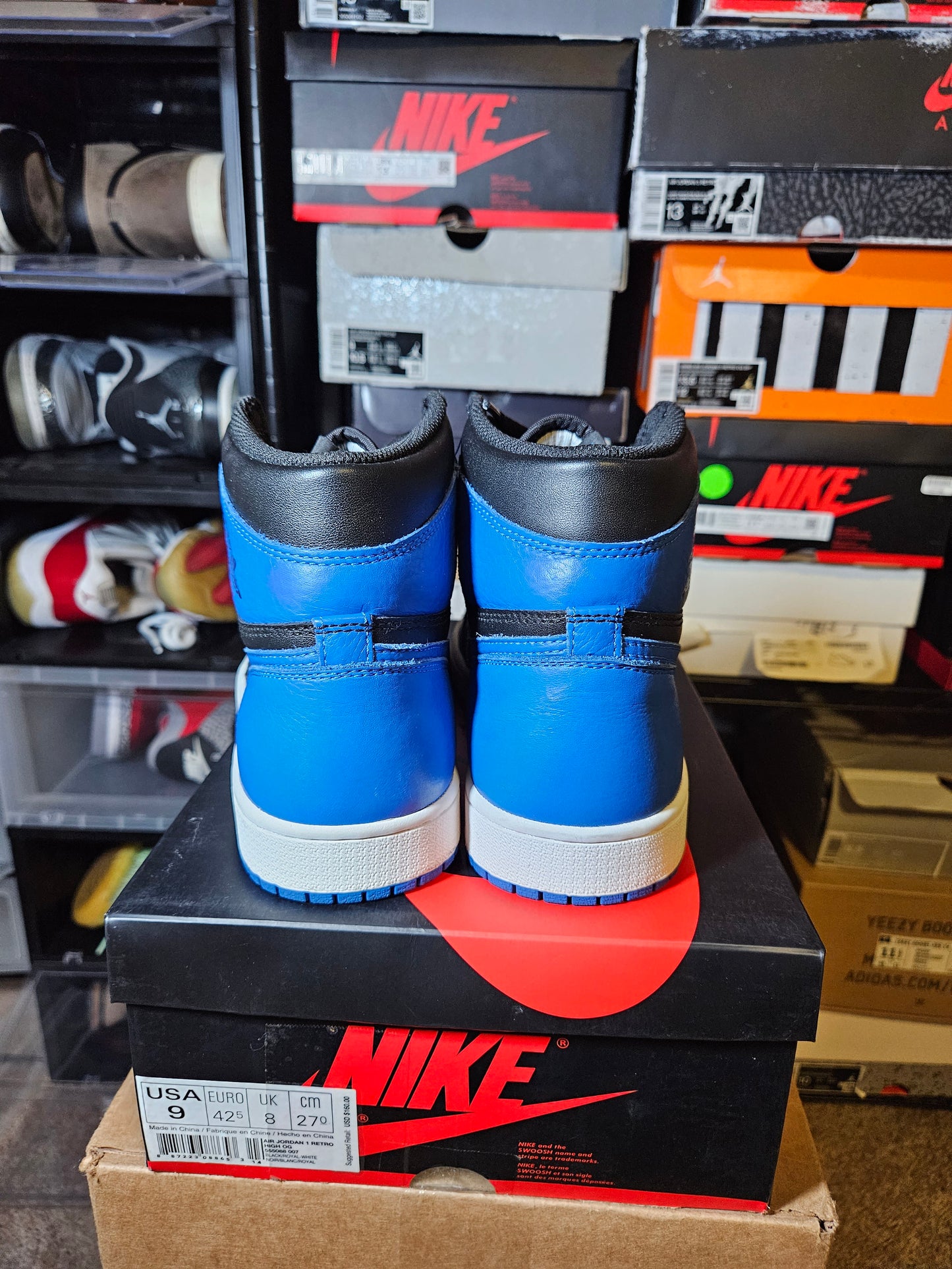 Size 9 - AJ 1 Retro OG High Royal