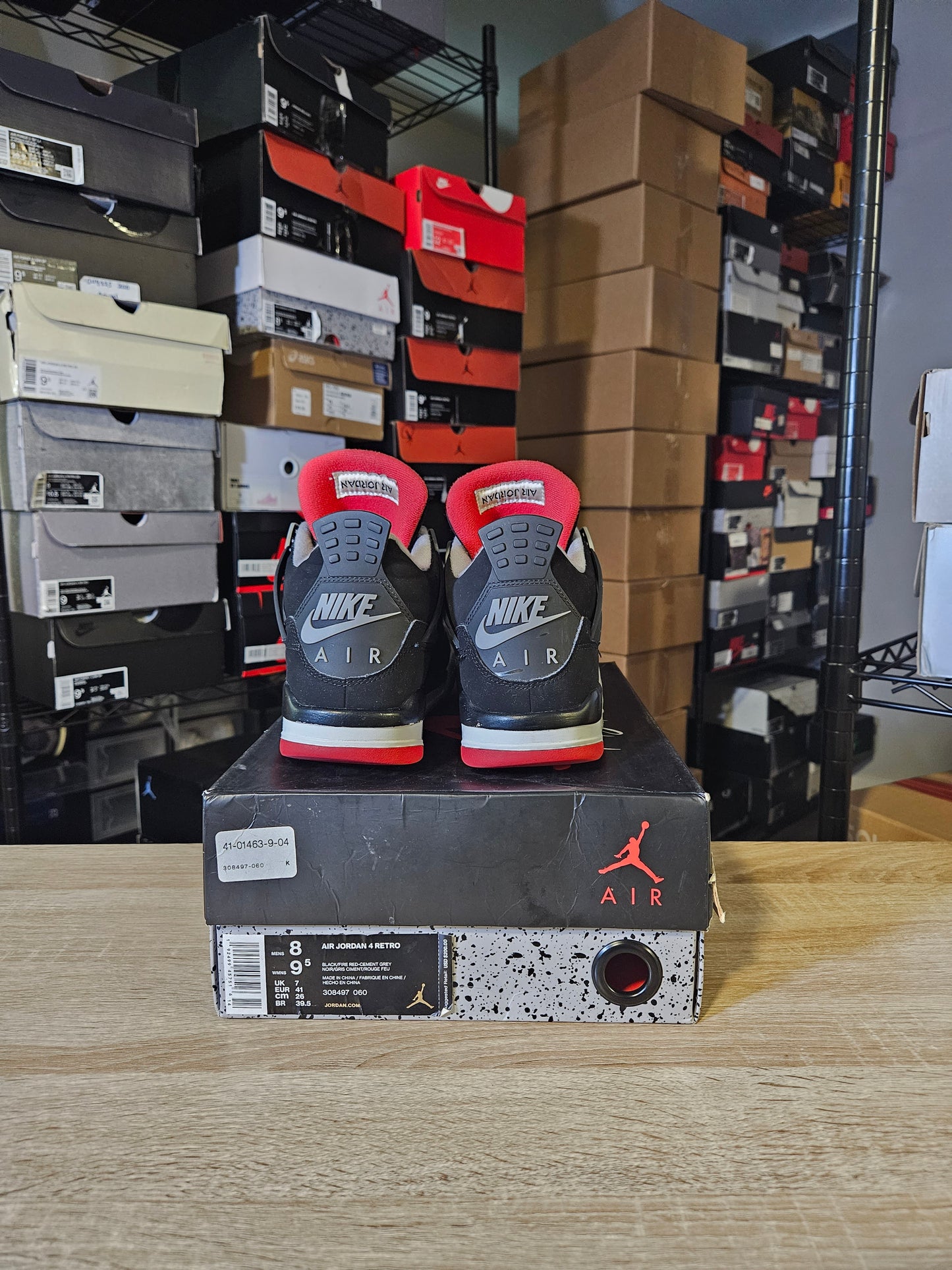 Size 8 - AJ 4 Retro OG Mid Bred 2019