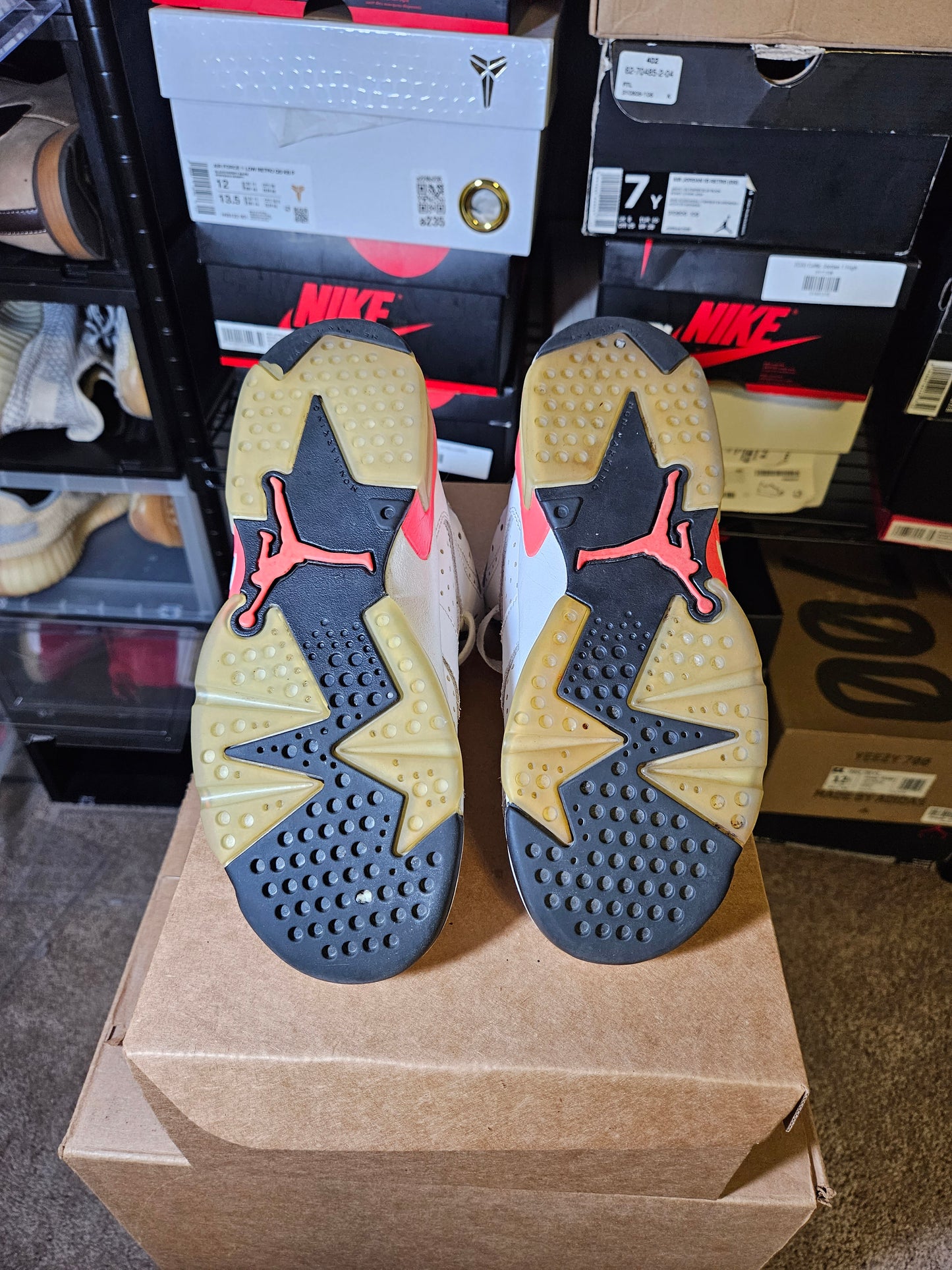 Size 4.5 - AJ 6 Retro 2014 White Infrared