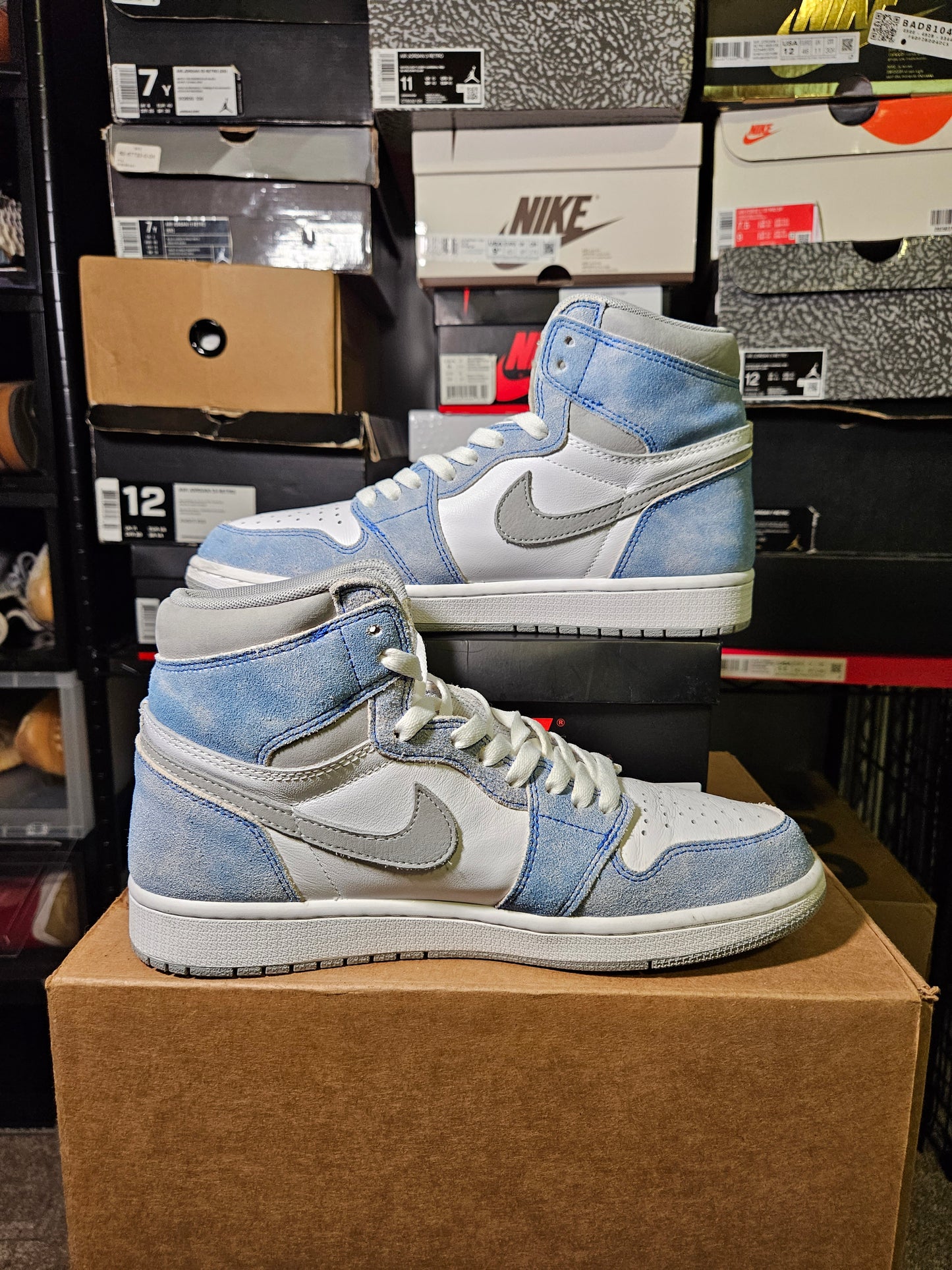 Size 9 - AJ 1 Retro OG High Hyper Royal