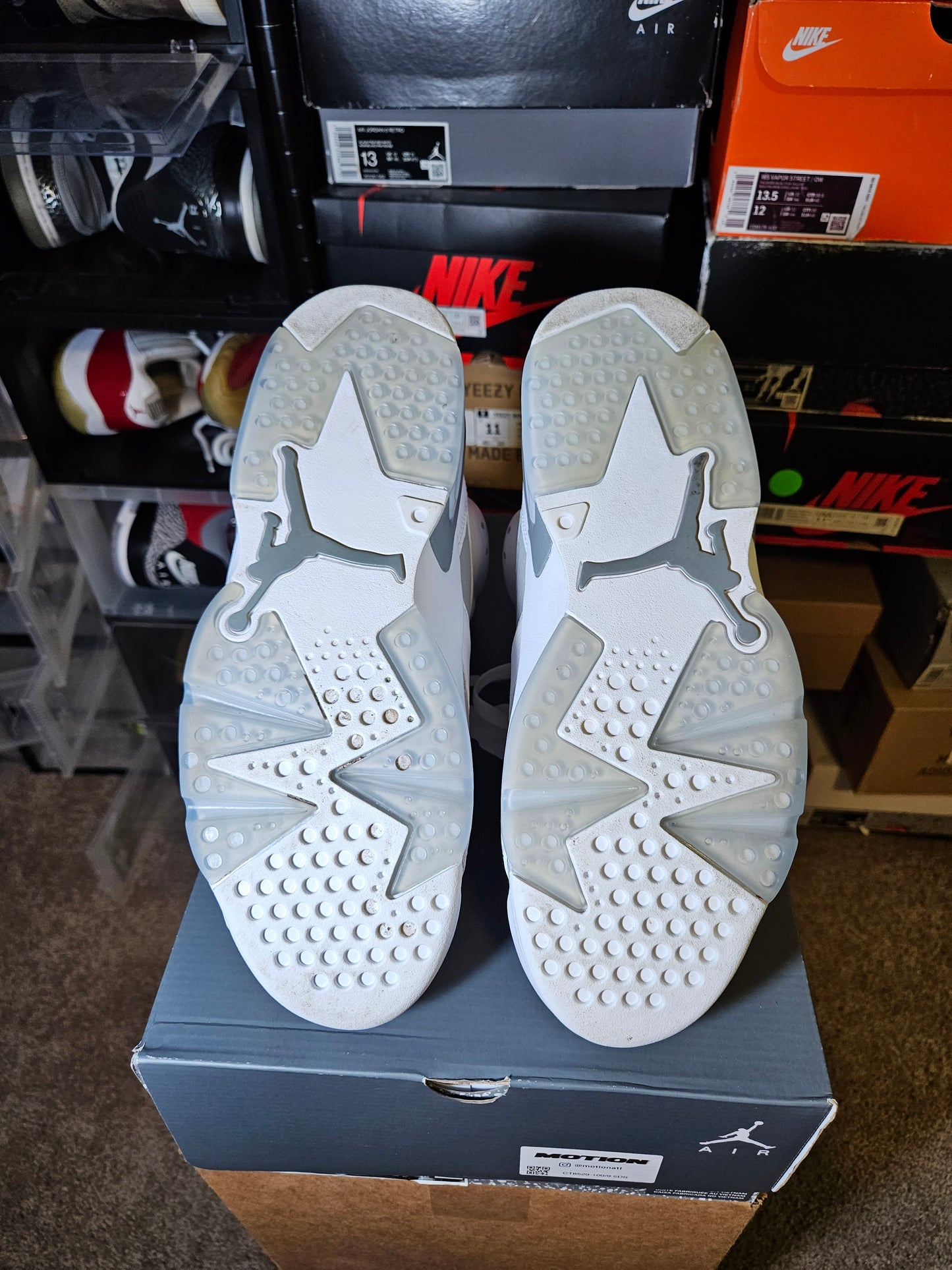 Size 9.5 - AJ 6 Retro Low Cool Grey