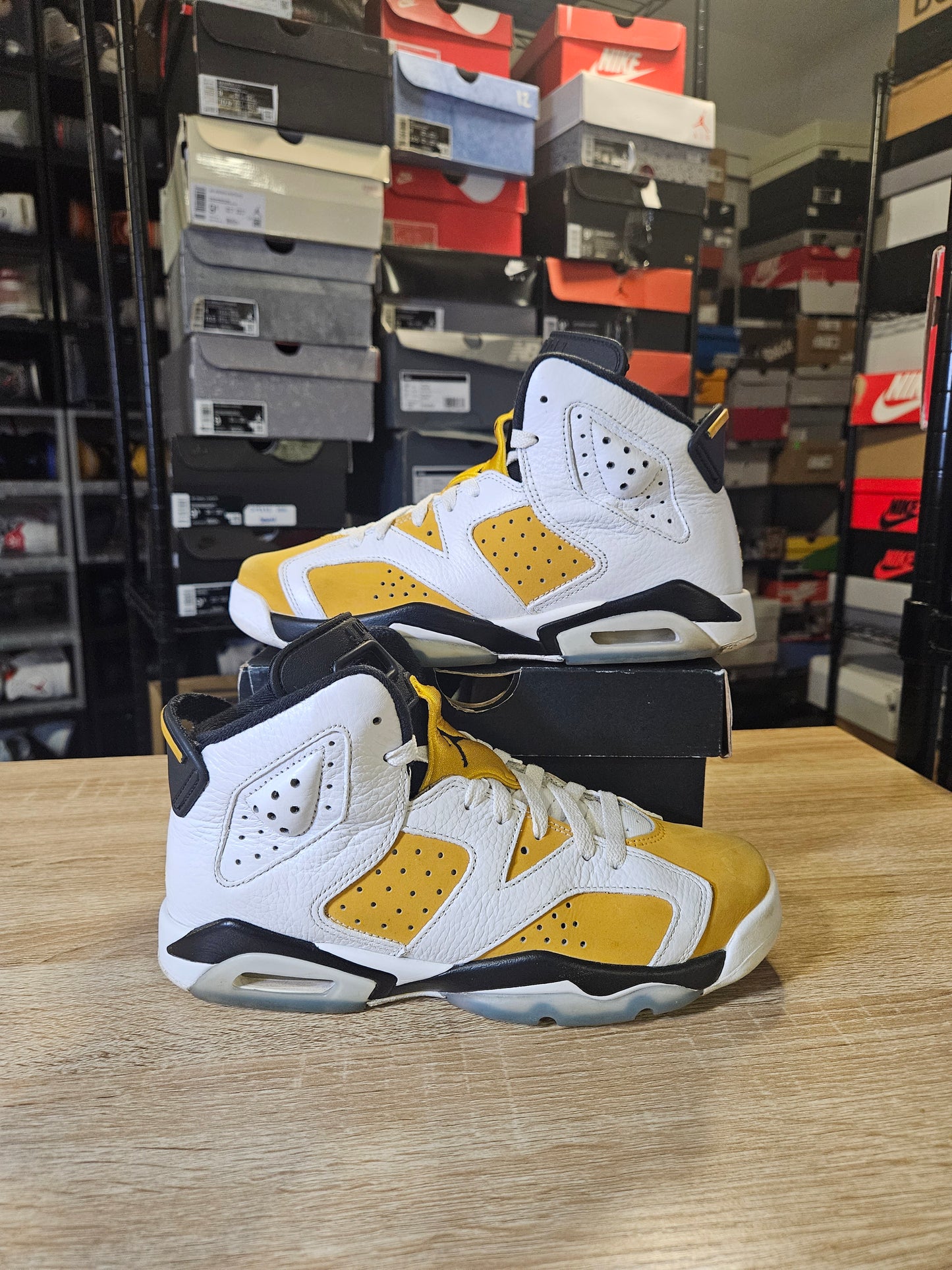 Size 6.5 - AJ 6 Retro Yellow Ochre
