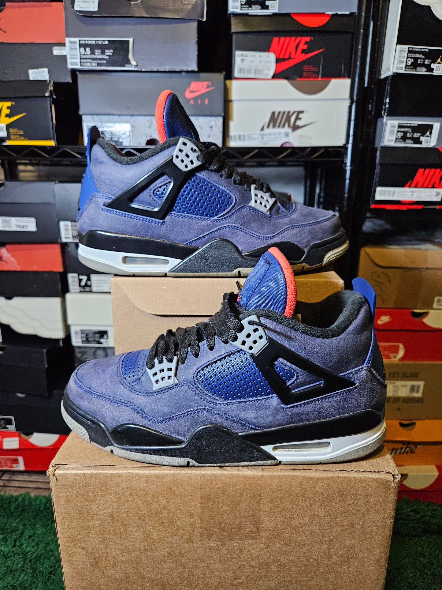 Size 9 - AJ 4 Winter Loyal Blue 2019