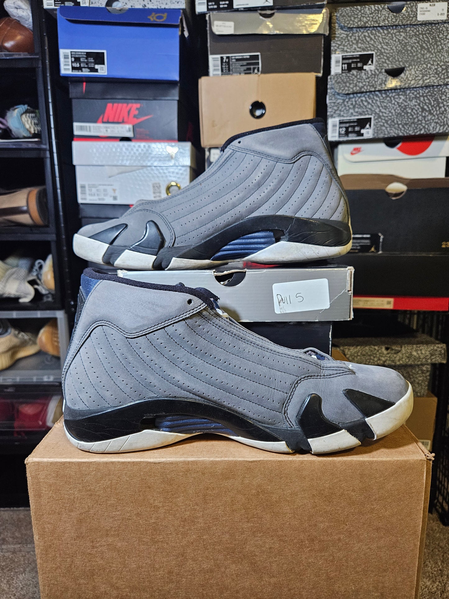 Size 12 - Air Jordan 14 Retro Graphite Navy