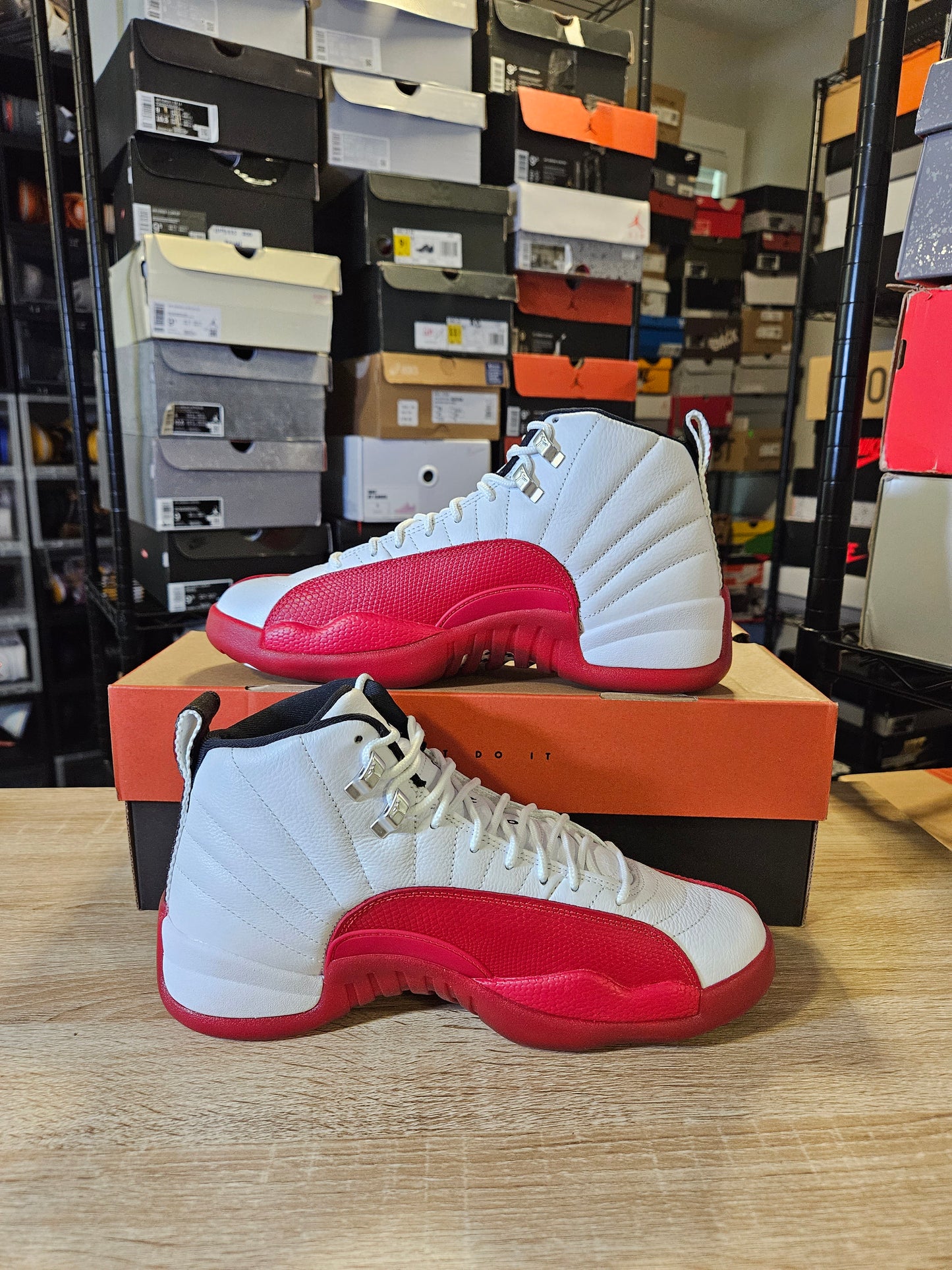 Size 8.5 - AJ 12 Retro 2023 Mid Cherry