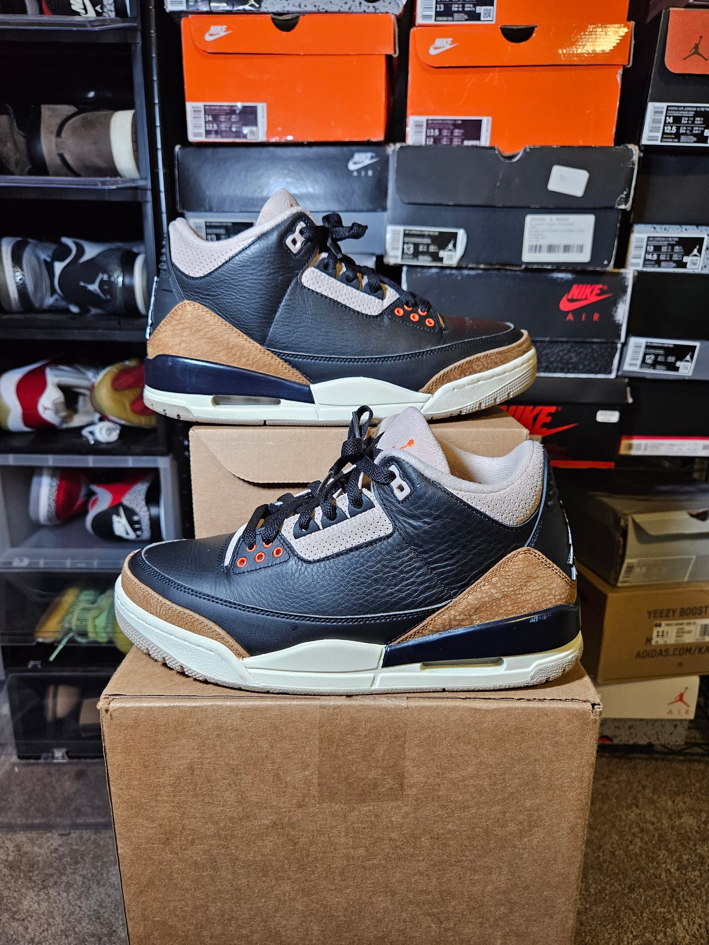 Size 9 - AJ 3 Retro Mid Desert Elephant