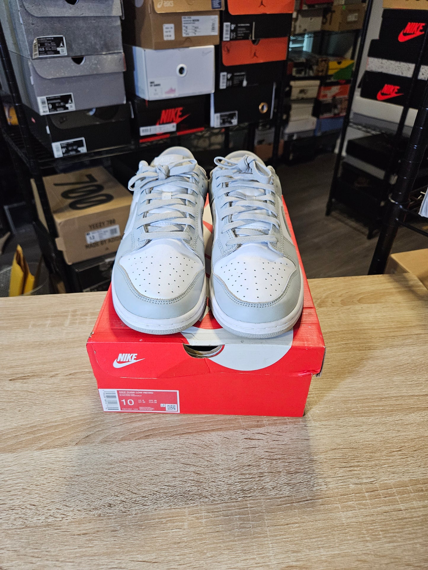 Size 10 - Dunk Low Grey Fog
