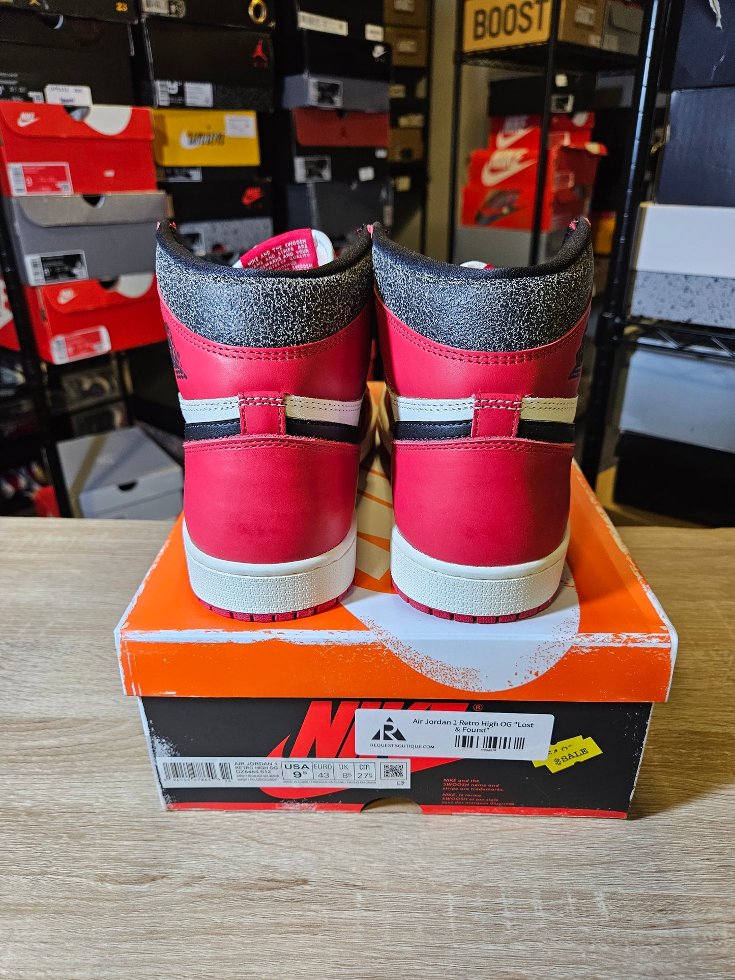 Size 9.5 - Jordan 1 Retro High OG Chicago Reimagined Lost & Found 2022