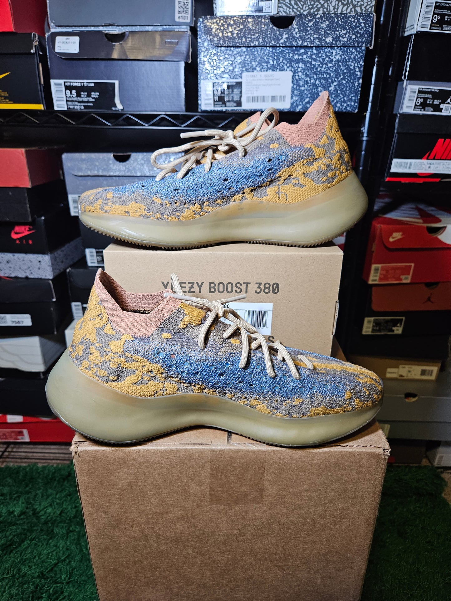 Size 10 - YZY 380 Blue Oat Reflective