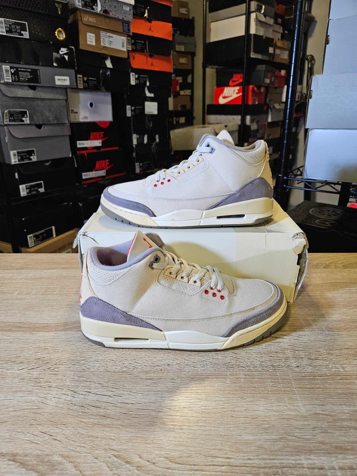 Size 9.5 - AJ 3 Muslin