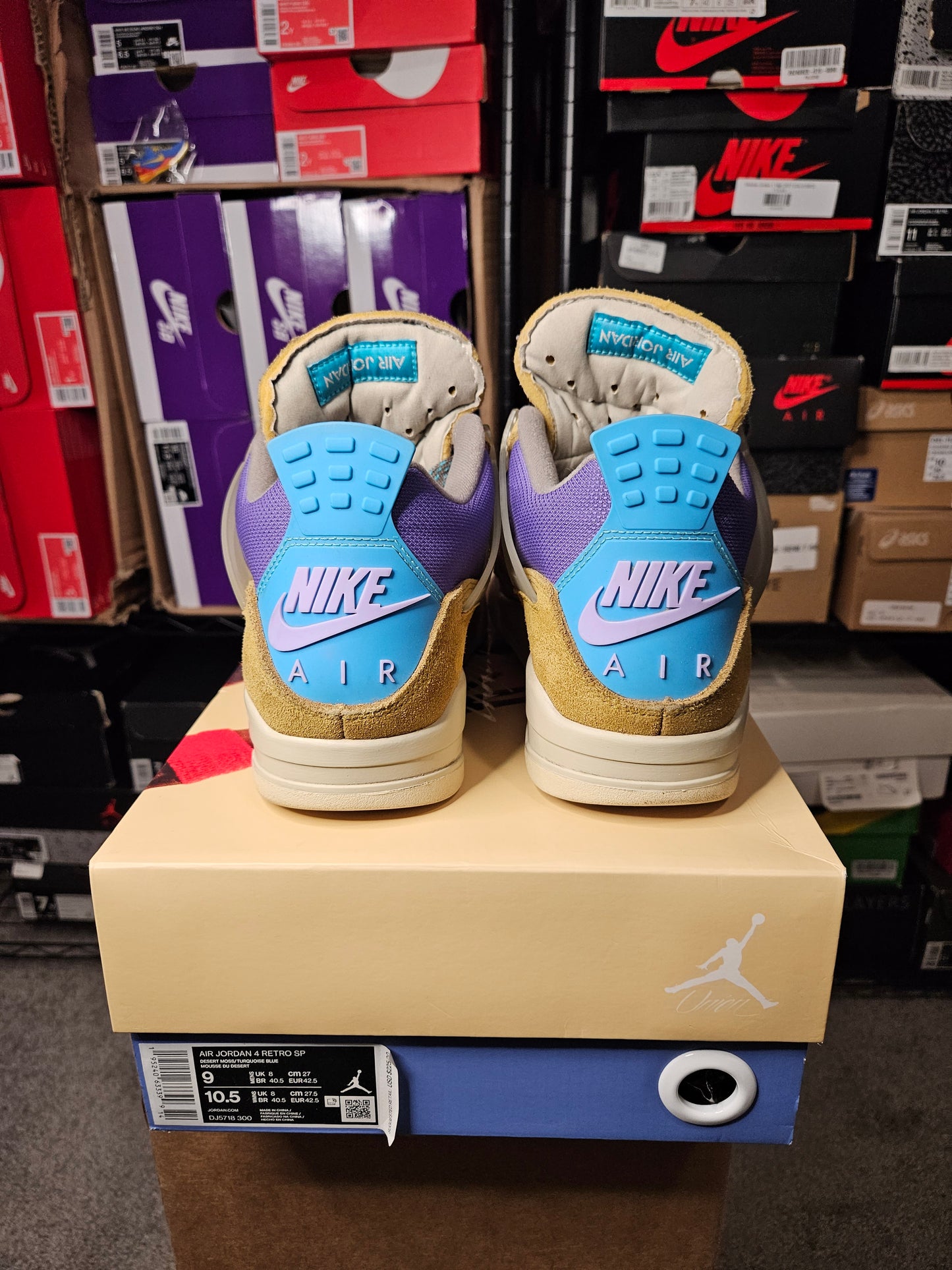 Size 9 - AJ 4 Retro SP x Union 30th Anniversary
