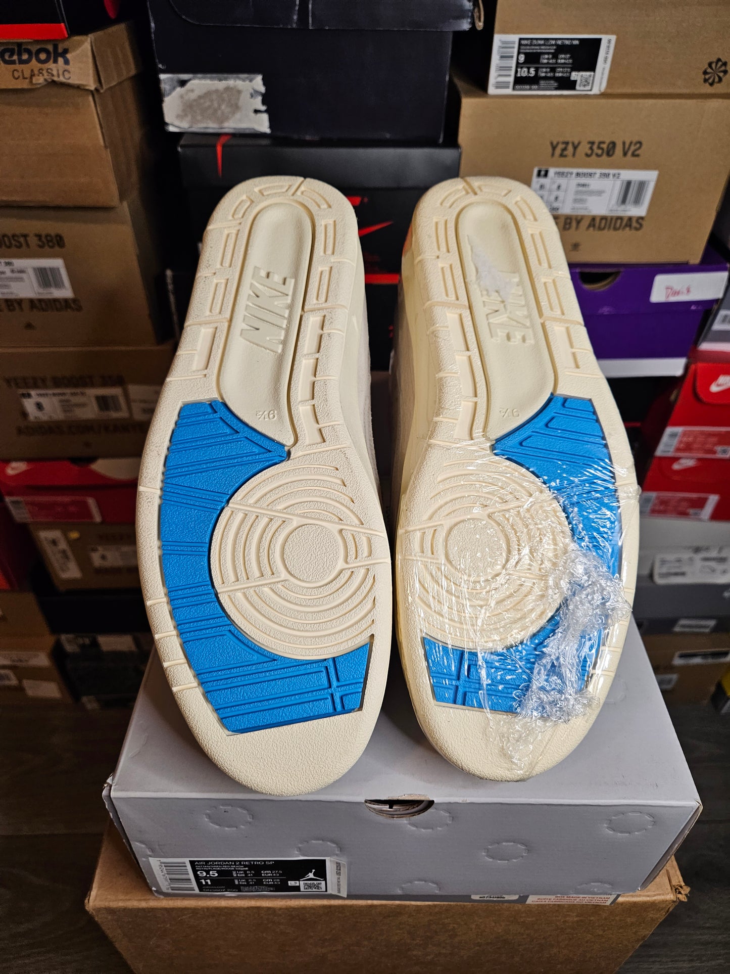 Size 9.5 - Union LA x AJ 2 Retro SP Rattan