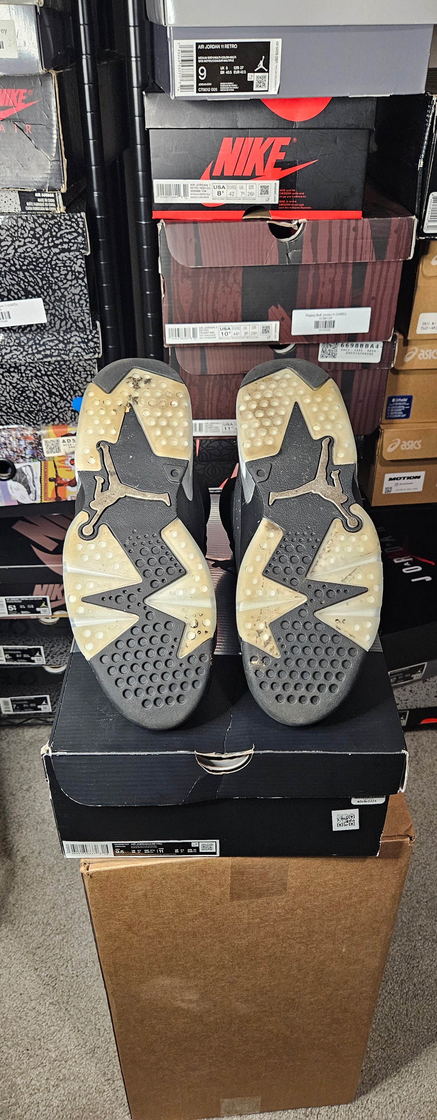 Size 9.5 - AJ 6 Retro Mid Chrome
