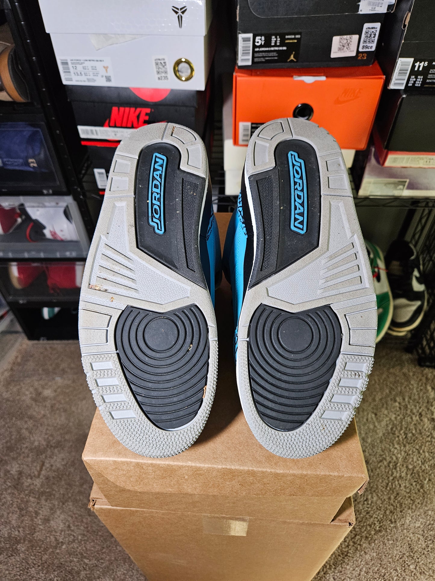 Size 9 - AJ 3 Powder Blue