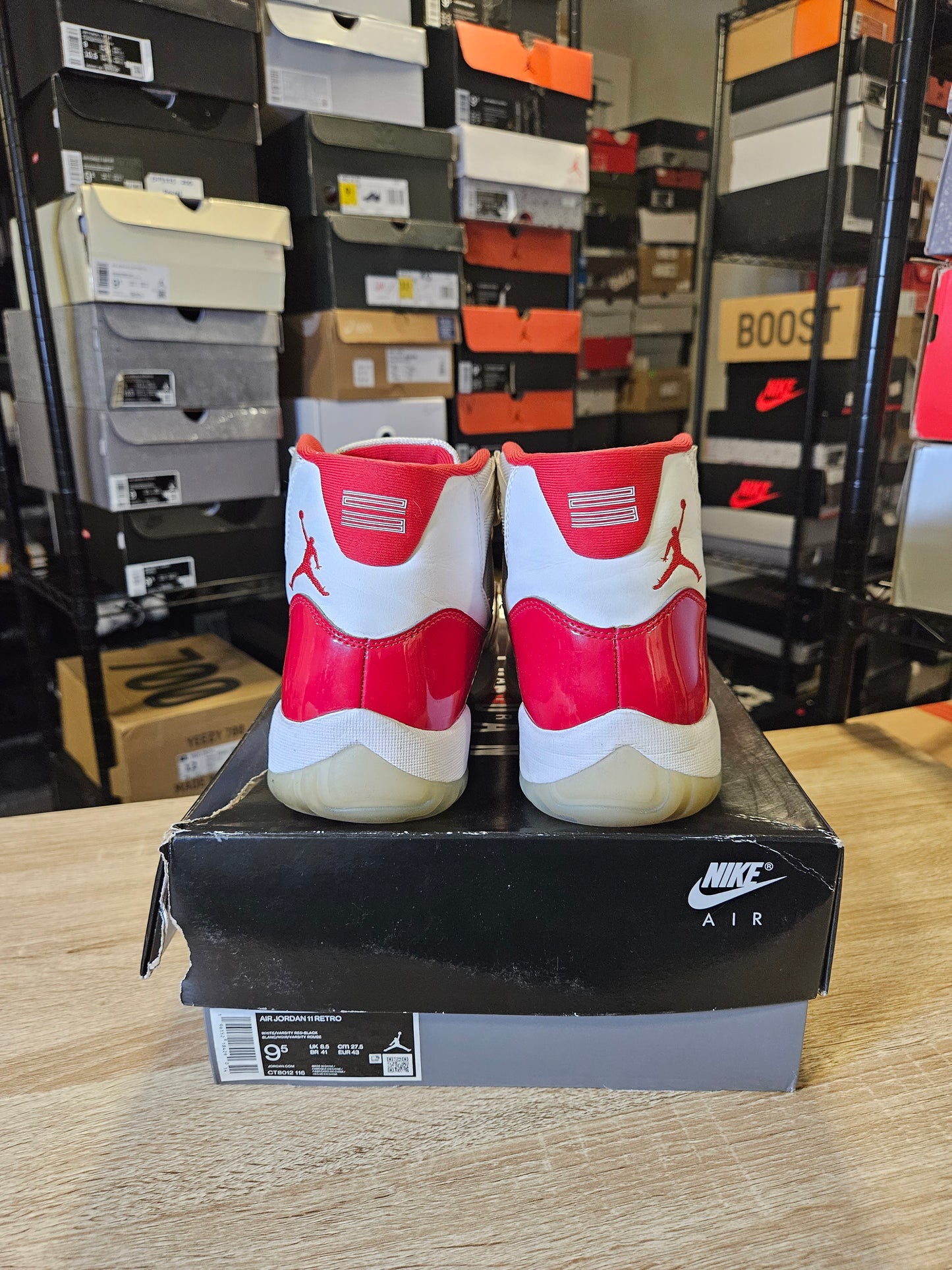 Size 9.5 - AJ 11 Retro High Cherry