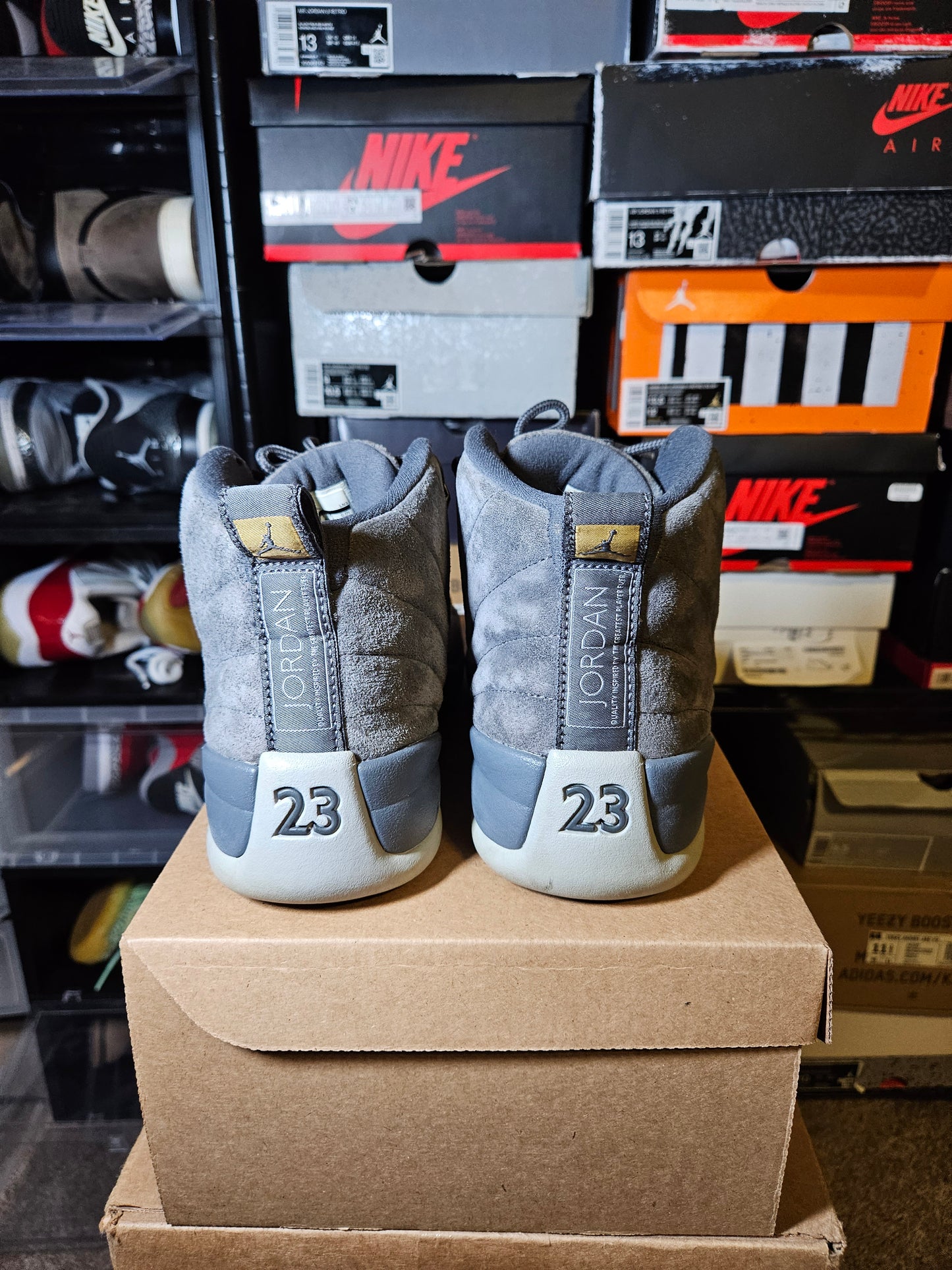 Size 9 - AJ 12 Retro Dark Grey