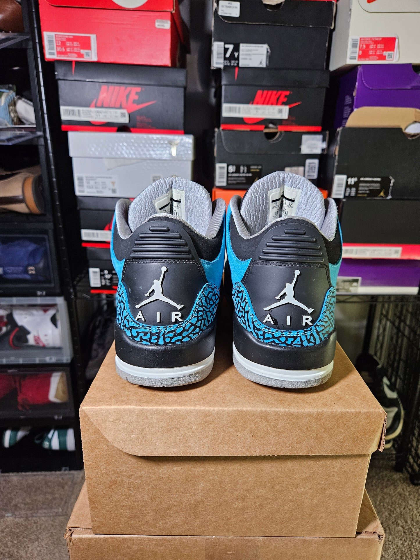 Size 9 - AJ 3 Powder Blue