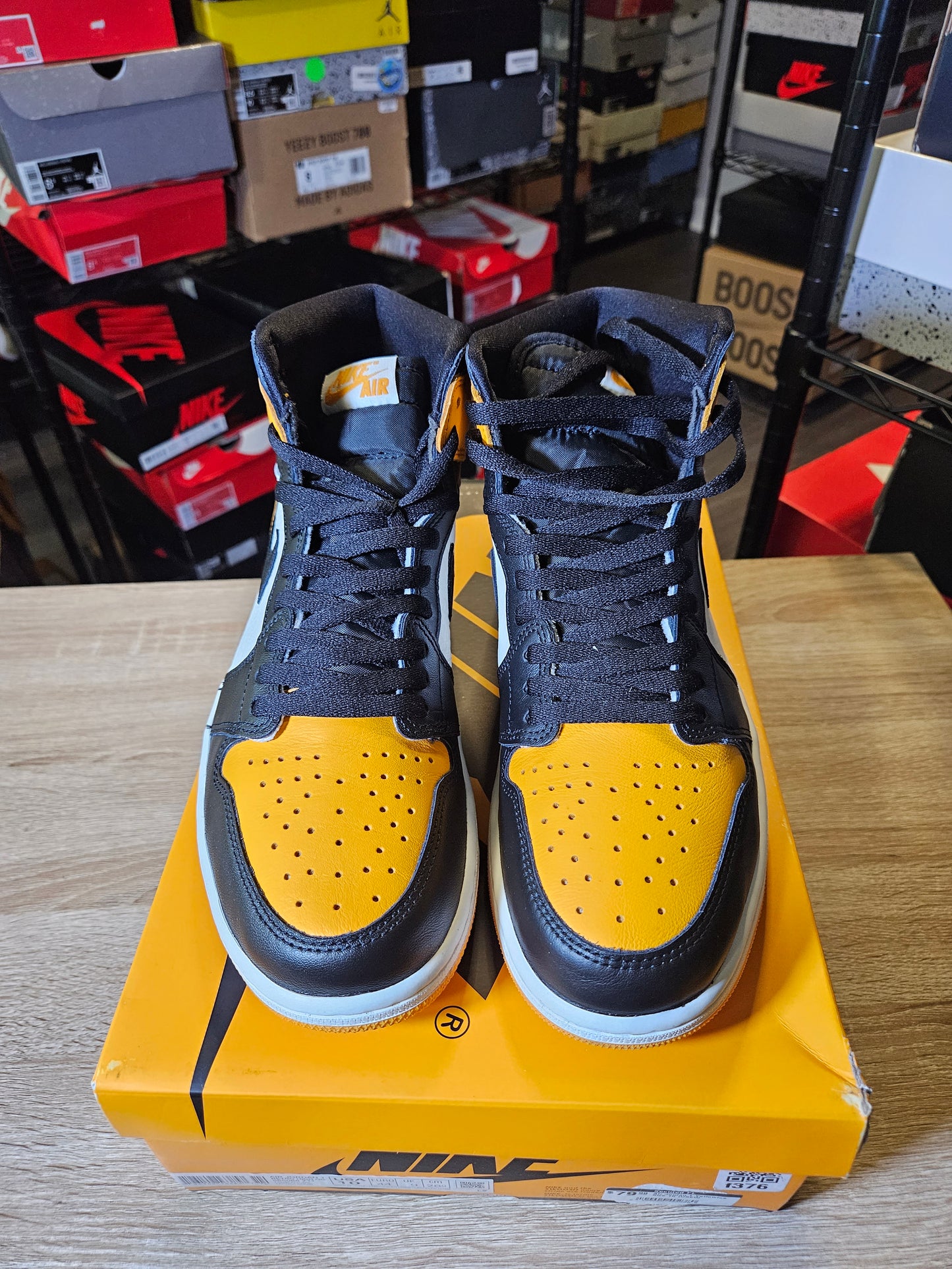 Size 10 - AJ 1 Retro OG High Yellow Toe