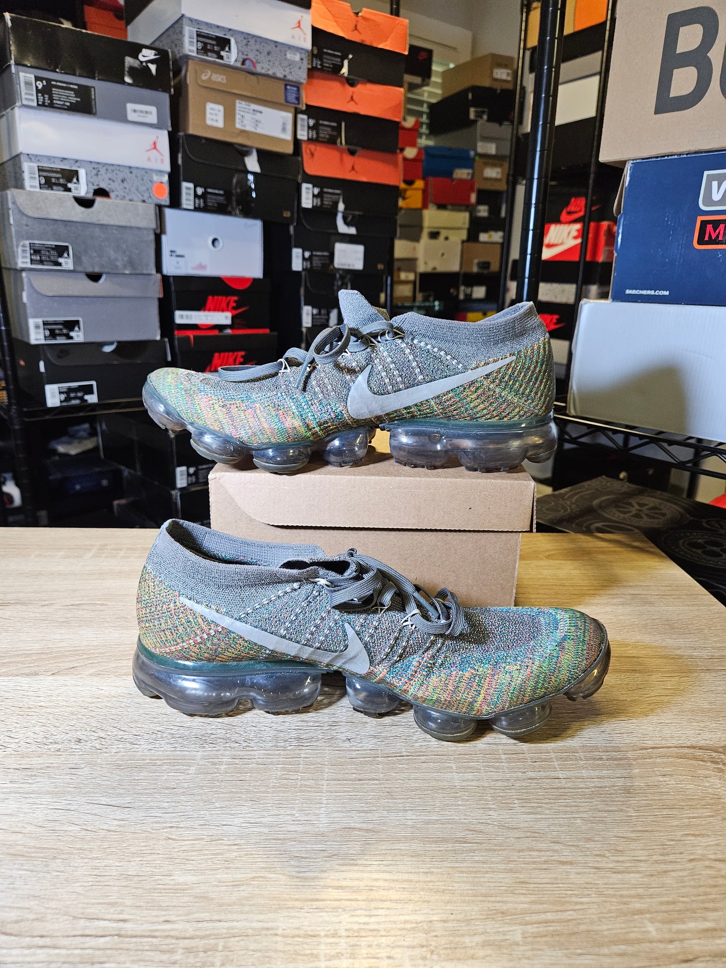 Size 12 - Air VaporMax Grey Multi