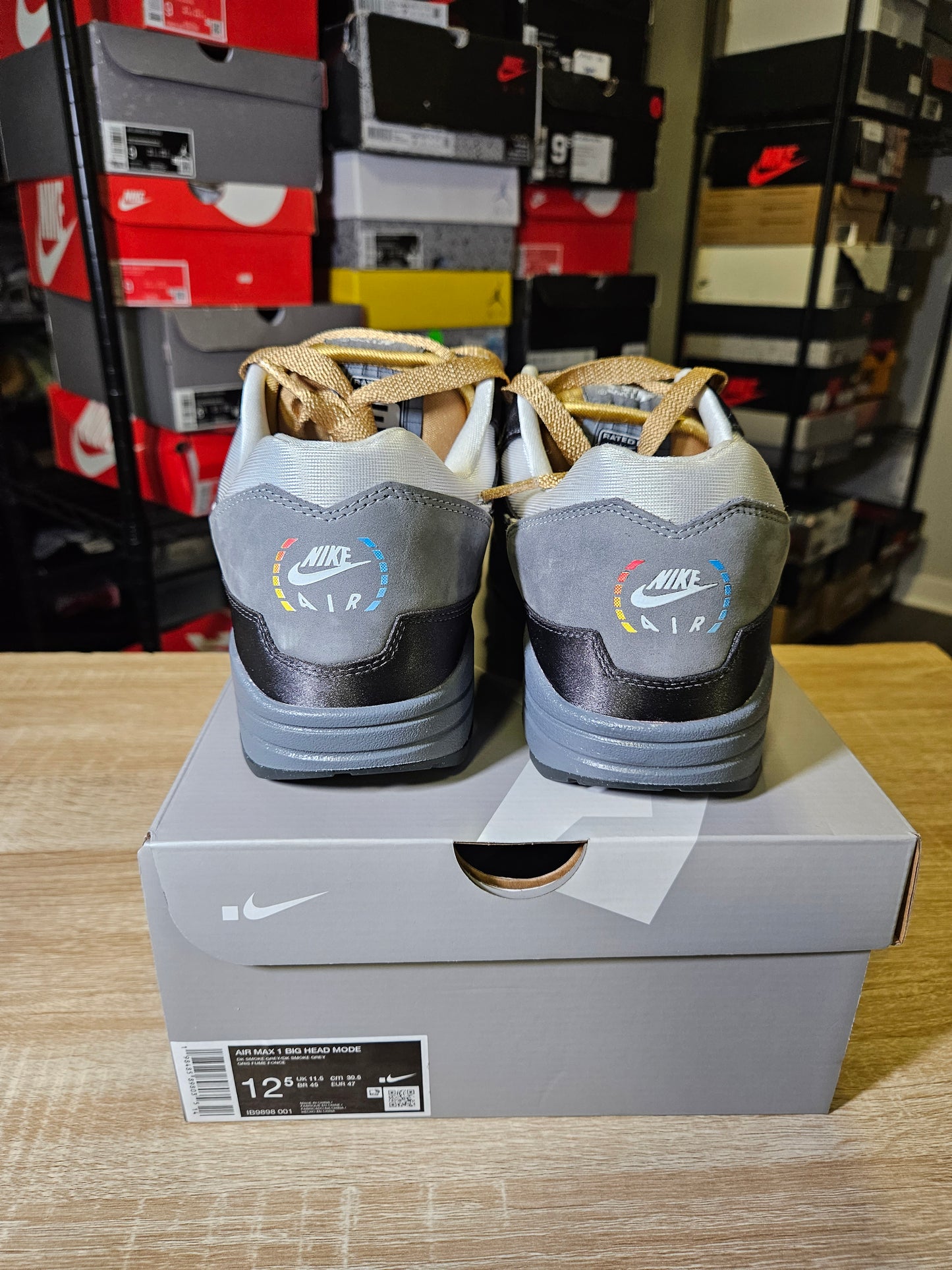 Size 12.5 - Air Max 1 Low Poly - Big Head Mode