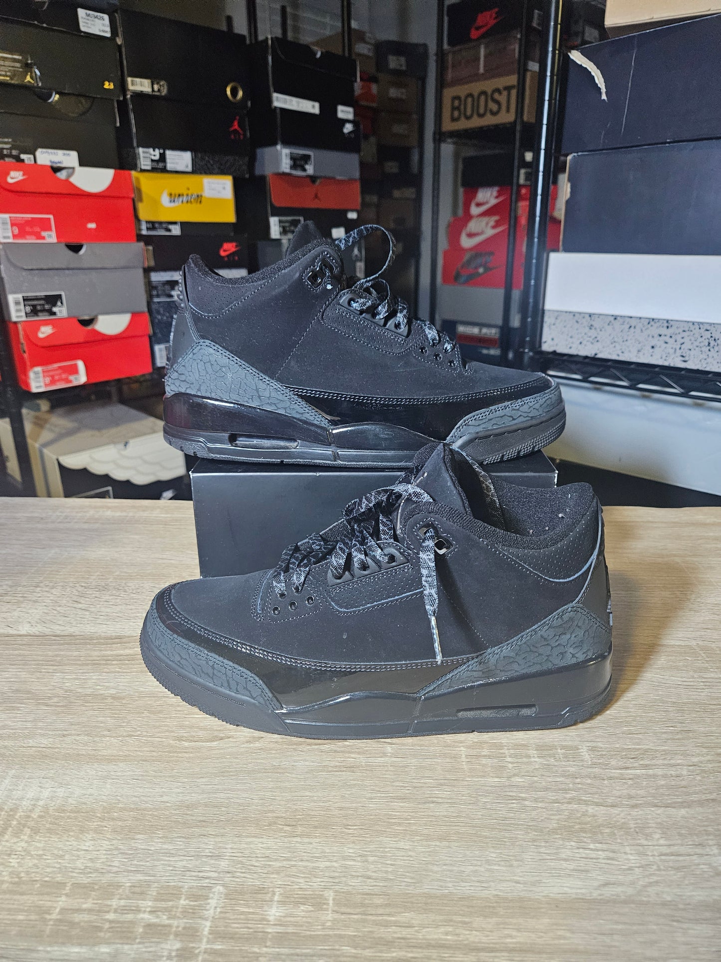 Size 10 - AJ 3 Retro 2025 Black Cat