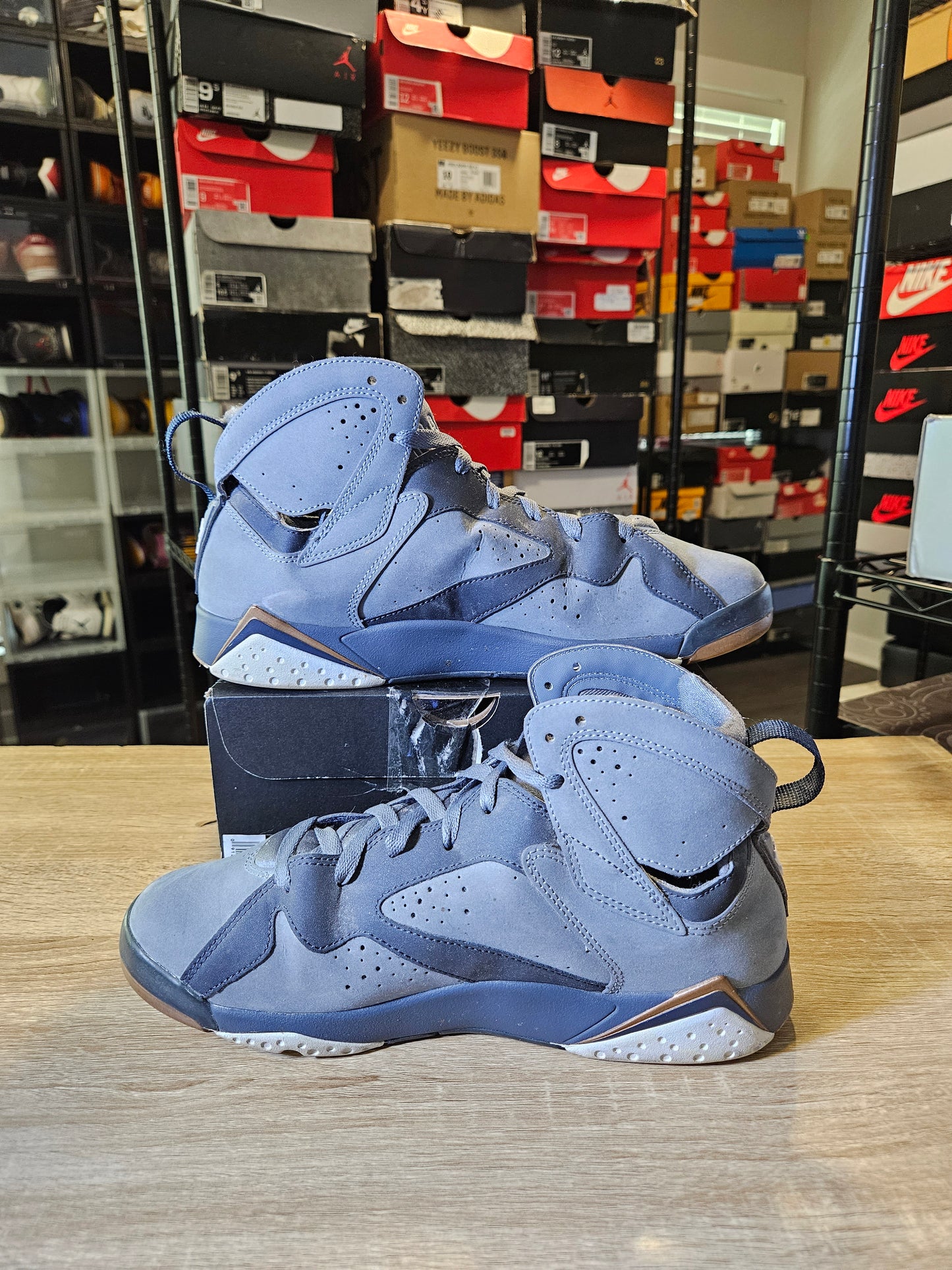 Size 9.5 - AJ 7 Blue Dusk