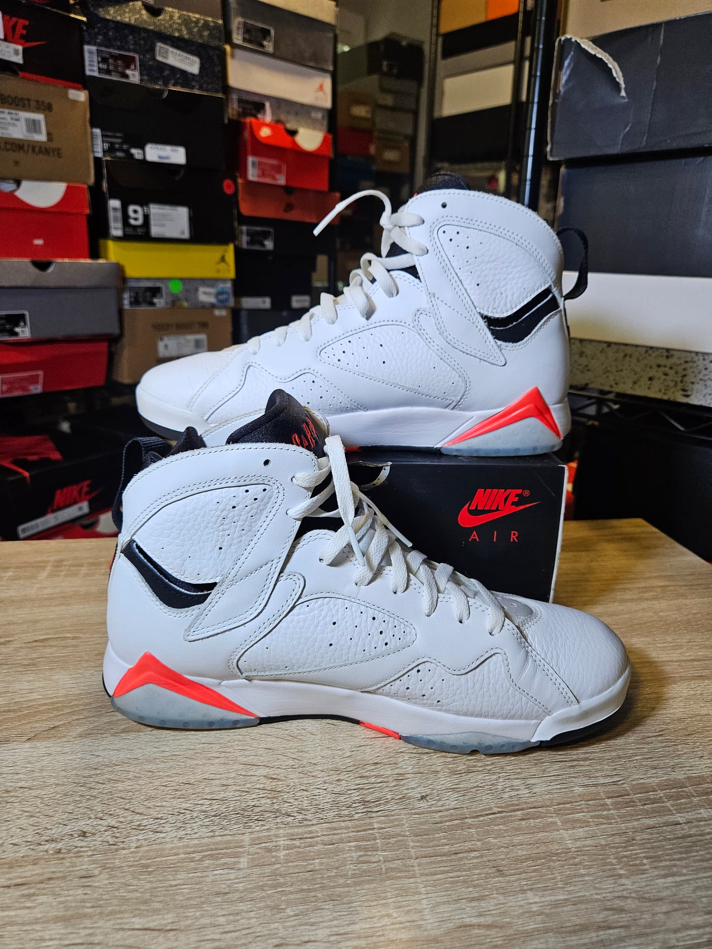 Size 10 - AJ Retro White Infrared